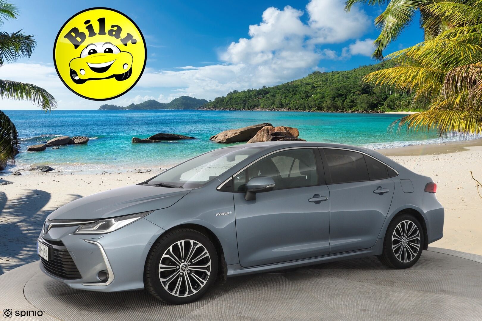 Toyota Corolla 2019 Sedan 1,8 Hybrid Style - ACC | Koukku | Blis | Lohko | Nahat | Kamera | LED | Navi | Tutkat | Suomi-auto | Kahdet alumiinivanteet | SUPER VARUSTEET!