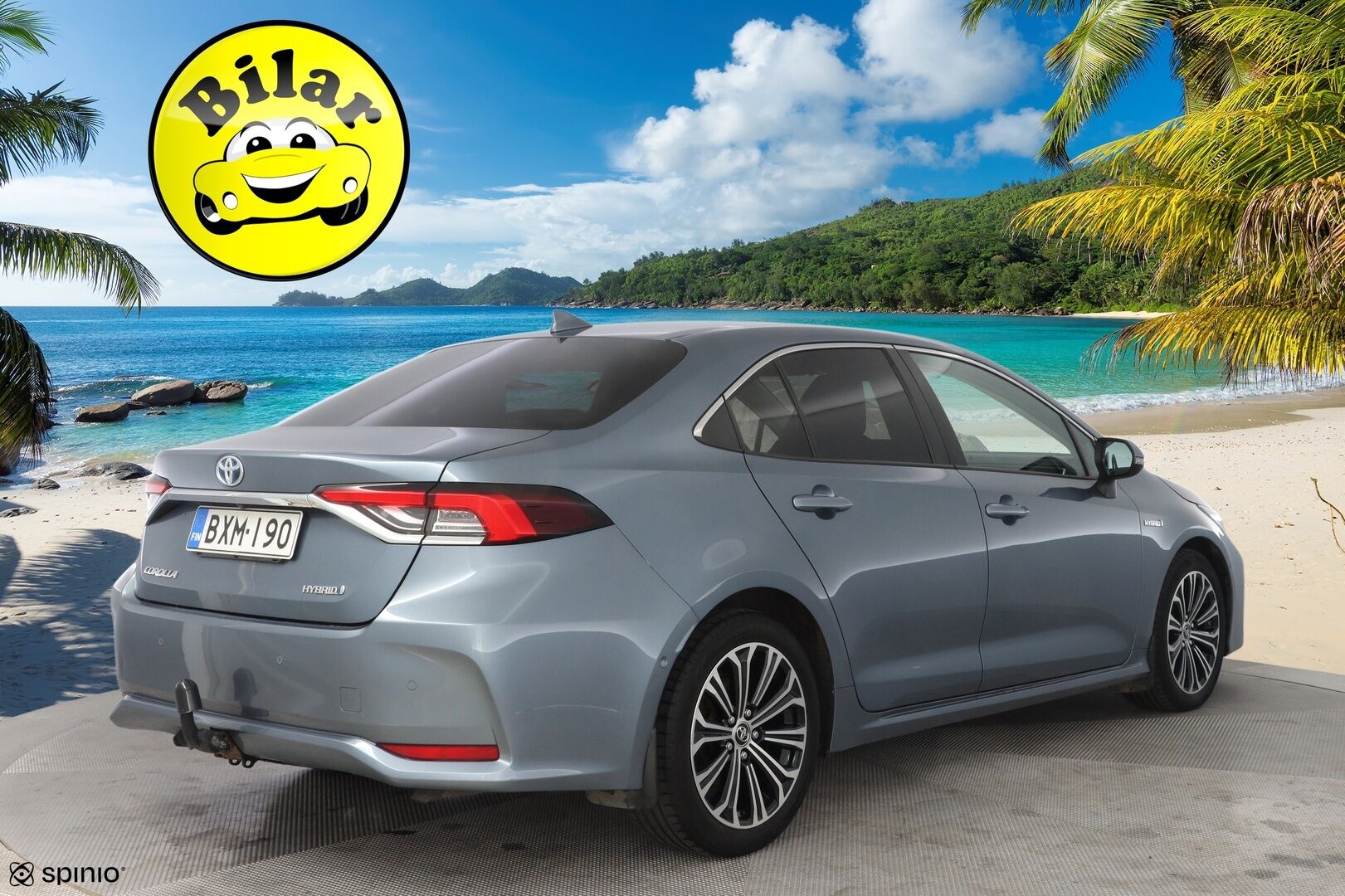 Toyota Corolla 2019 Sedan 1,8 Hybrid Style - ACC | Koukku | Blis | Lohko | Nahat | Kamera | LED | Navi | Tutkat | Suomi-auto | Kahdet alumiinivanteet | SUPER VARUSTEET!