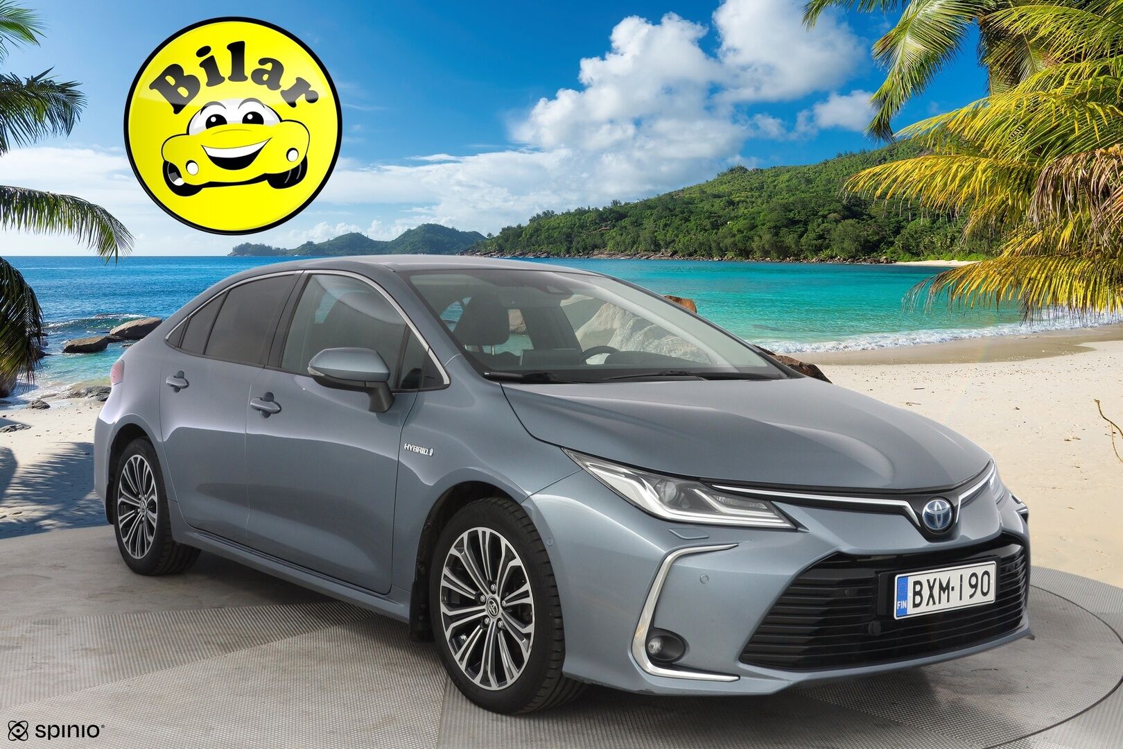 Toyota Corolla 2019 Sedan 1,8 Hybrid Style - ACC | Koukku | Blis | Lohko | Nahat | Kamera | LED | Navi | Tutkat | Suomi-auto | Kahdet alumiinivanteet | SUPER VARUSTEET!
