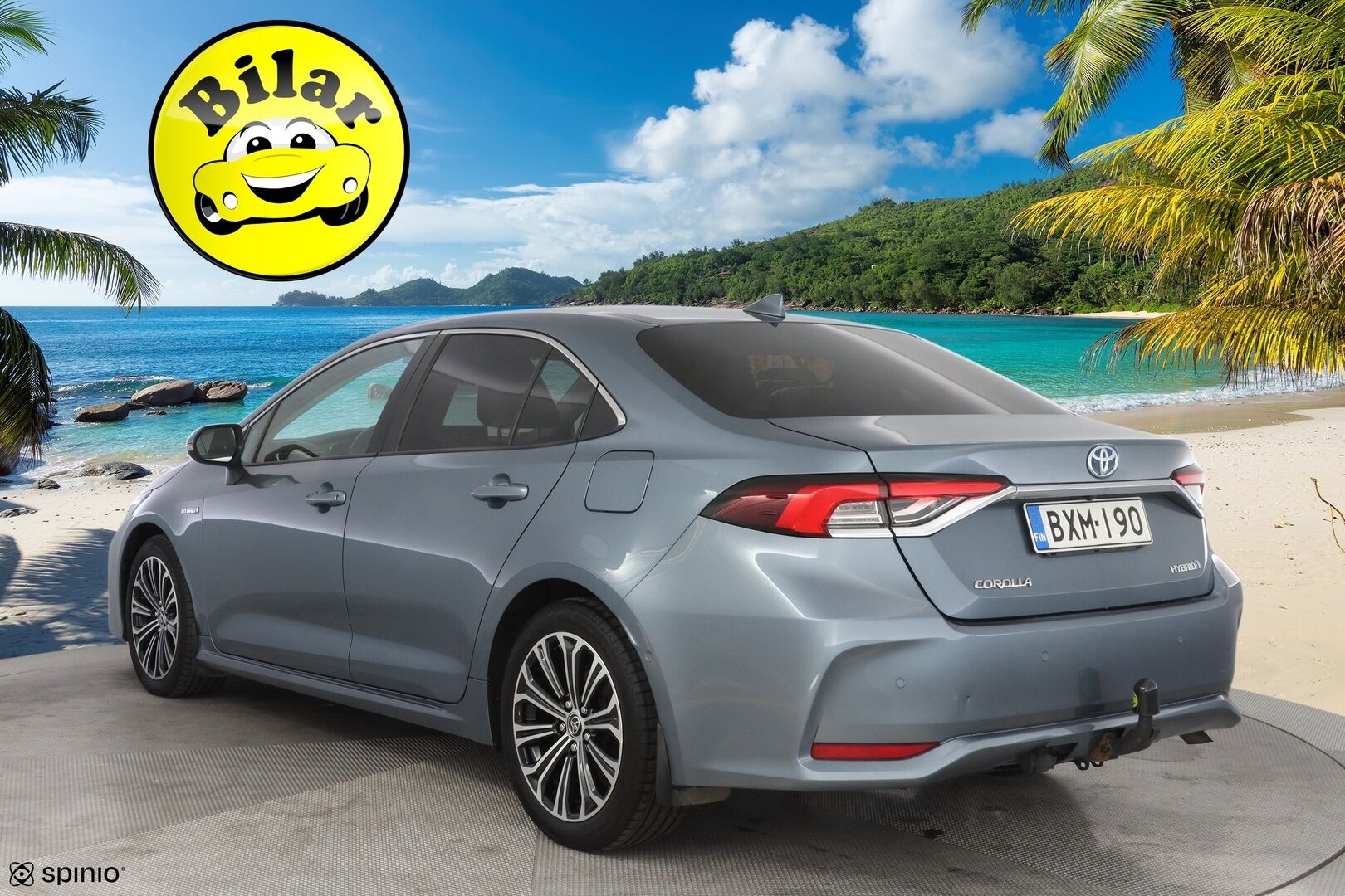 Toyota Corolla 2019 Sedan 1,8 Hybrid Style - ACC | Koukku | Blis | Lohko | Nahat | Kamera | LED | Navi | Tutkat | Suomi-auto | Kahdet alumiinivanteet | SUPER VARUSTEET!