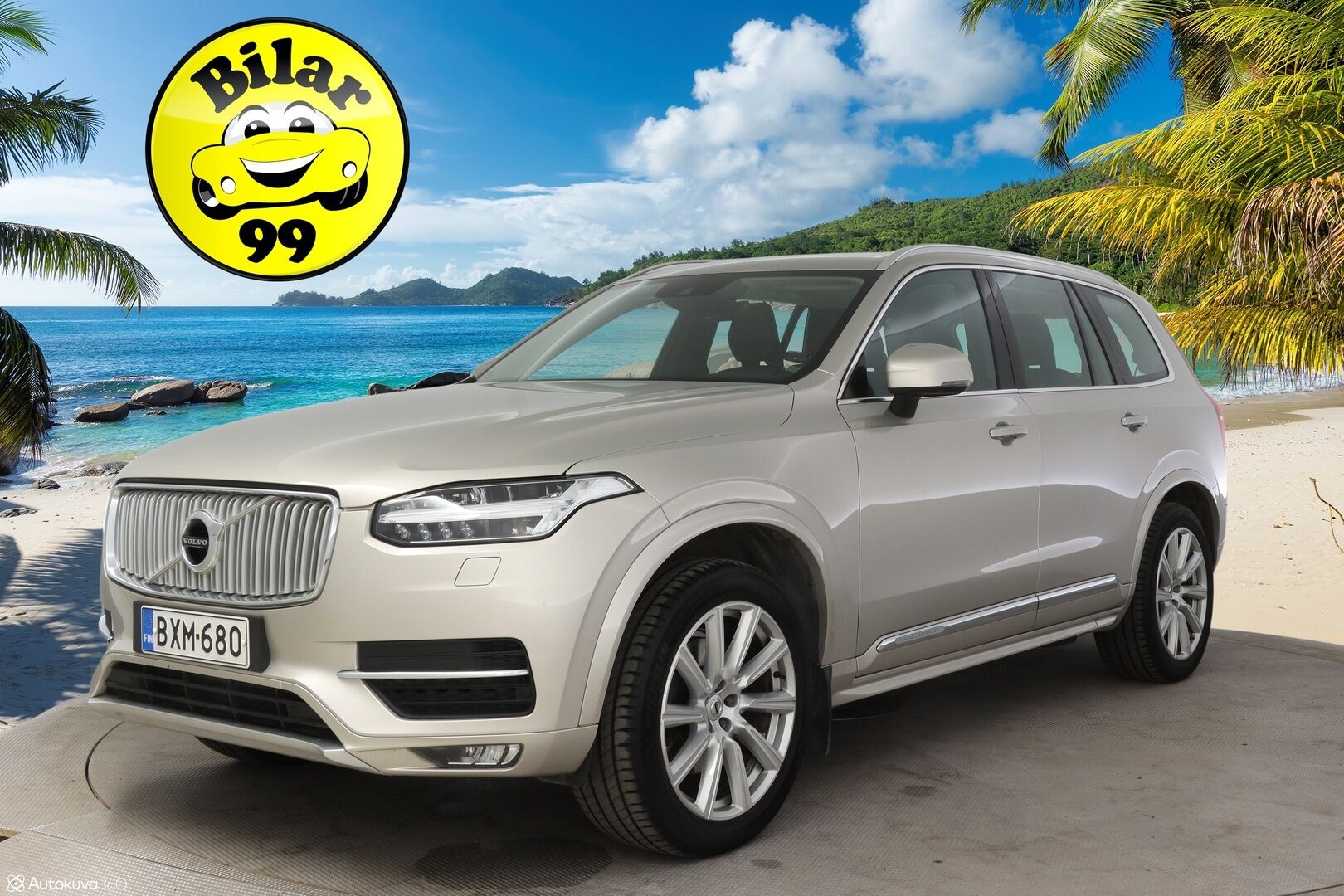 Volvo XC90 2019 D5 AWD Inscription aut * 7-P / Kamera / PilotAssist / Webasto / Muistipenkit / Vetokoukku / Nahkasisusta / Navi * - 2,99 % KORKOTARJOUS TÄHÄN AUTOON - * Jakohihna juuri vaihdettu / Suomi-auto / 2x Vanteet & Renkaat *