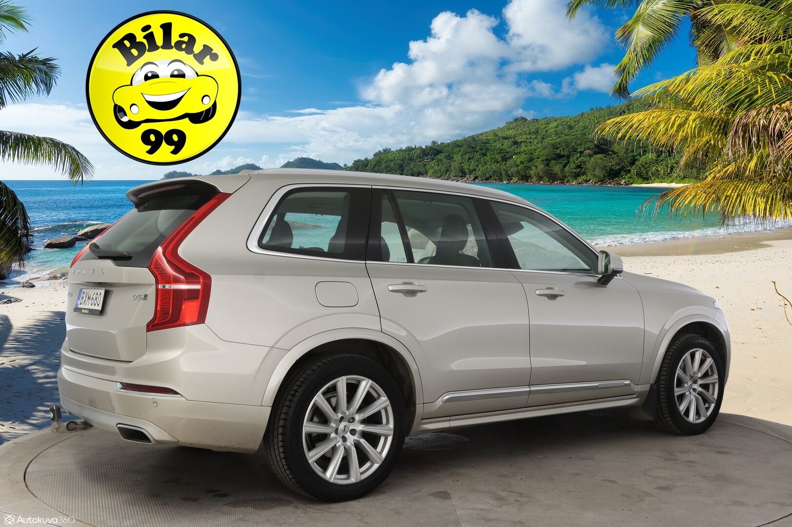Volvo XC90 2019 D5 AWD Inscription aut * 7-P / Kamera / PilotAssist / Webasto / Muistipenkit / Vetokoukku / Nahkasisusta / Navi * - 2,99 % KORKOTARJOUS TÄHÄN AUTOON - * Jakohihna juuri vaihdettu / Suomi-auto / 2x Vanteet & Renkaat *