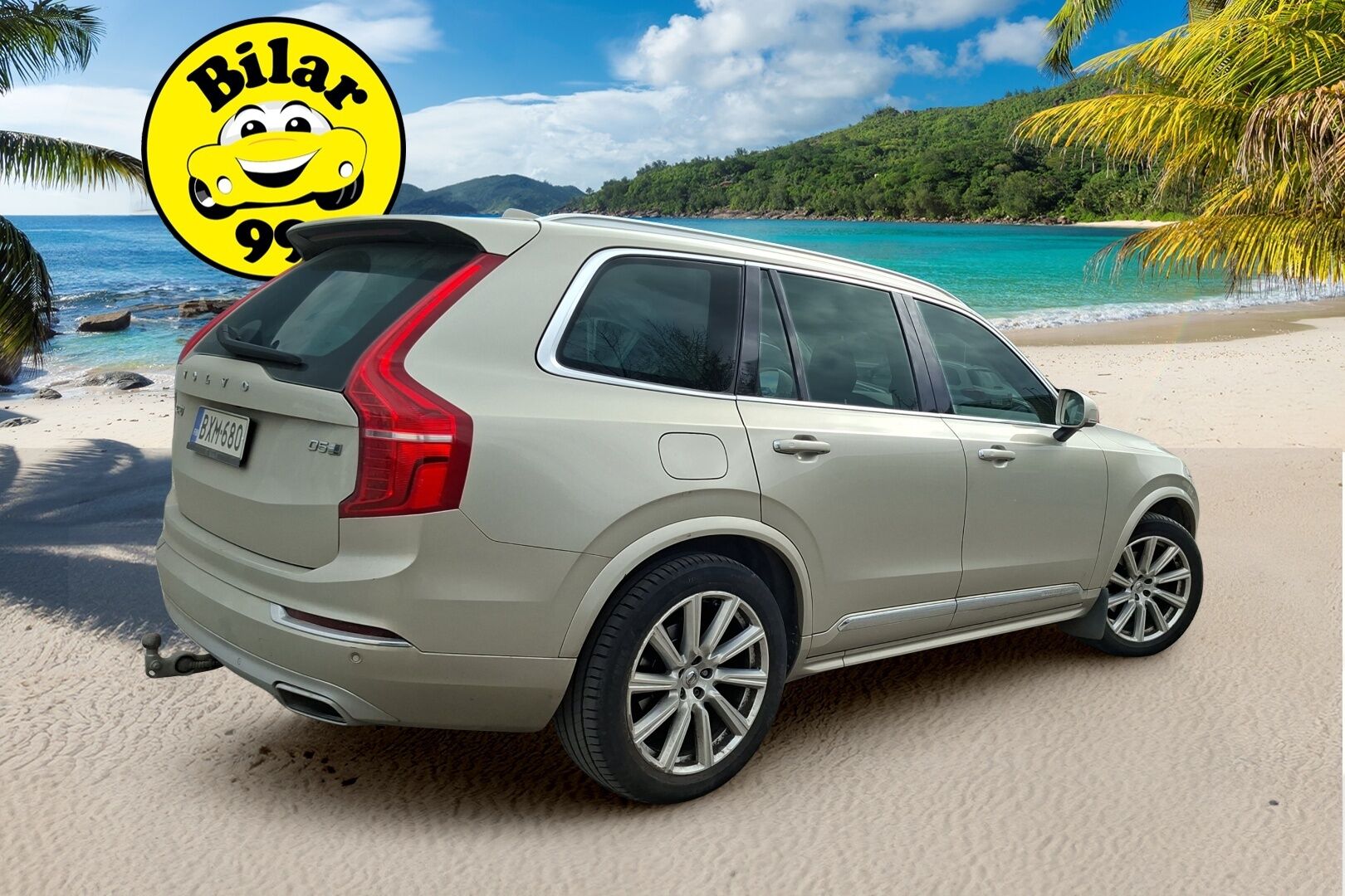 Volvo XC90 2019 D5 AWD Inscription aut * 7-P / Kamera / PilotAssist / Webasto / Muistipenkit / Vetokoukku / Nahkasisusta / Navi * - 2,99 % KORKOTARJOUS TÄHÄN AUTOON - * Jakohihna juuri vaihdettu / Suomi-auto / 2x Vanteet & Renkaat *