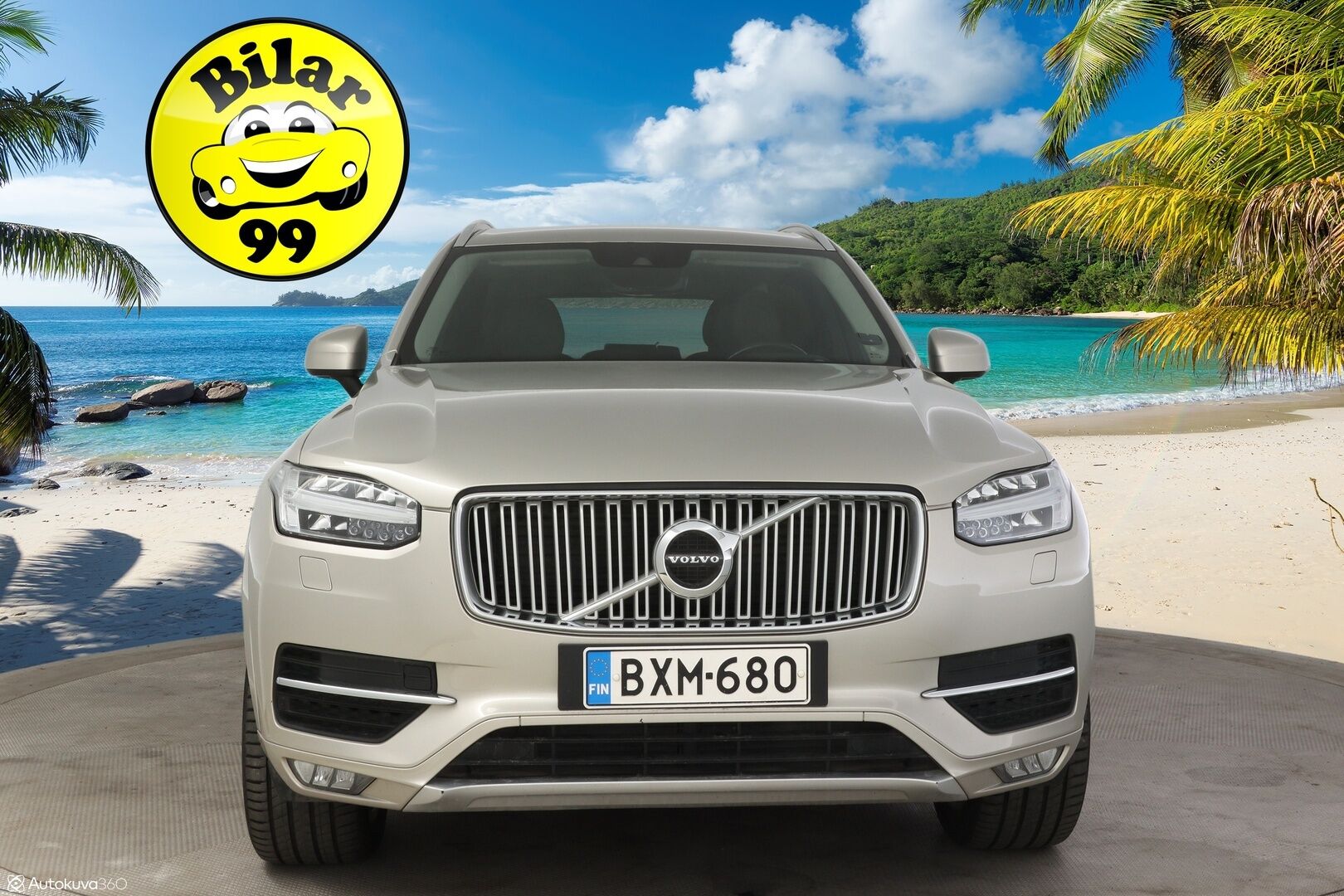 Volvo XC90 2019 D5 AWD Inscription aut * 7-P / Kamera / PilotAssist / Webasto / Muistipenkit / Vetokoukku / Nahkasisusta / Navi * - 2,99 % KORKOTARJOUS TÄHÄN AUTOON - * Jakohihna juuri vaihdettu / Suomi-auto / 2x Vanteet & Renkaat *