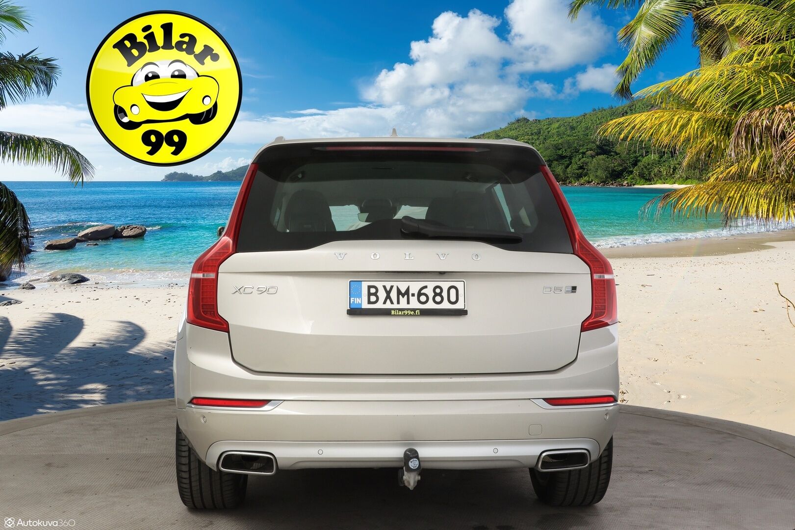 Volvo XC90 2019 D5 AWD Inscription aut * 7-P / Kamera / PilotAssist / Webasto / Muistipenkit / Vetokoukku / Nahkasisusta / Navi * - 2,99 % KORKOTARJOUS TÄHÄN AUTOON - * Jakohihna juuri vaihdettu / Suomi-auto / 2x Vanteet & Renkaat *
