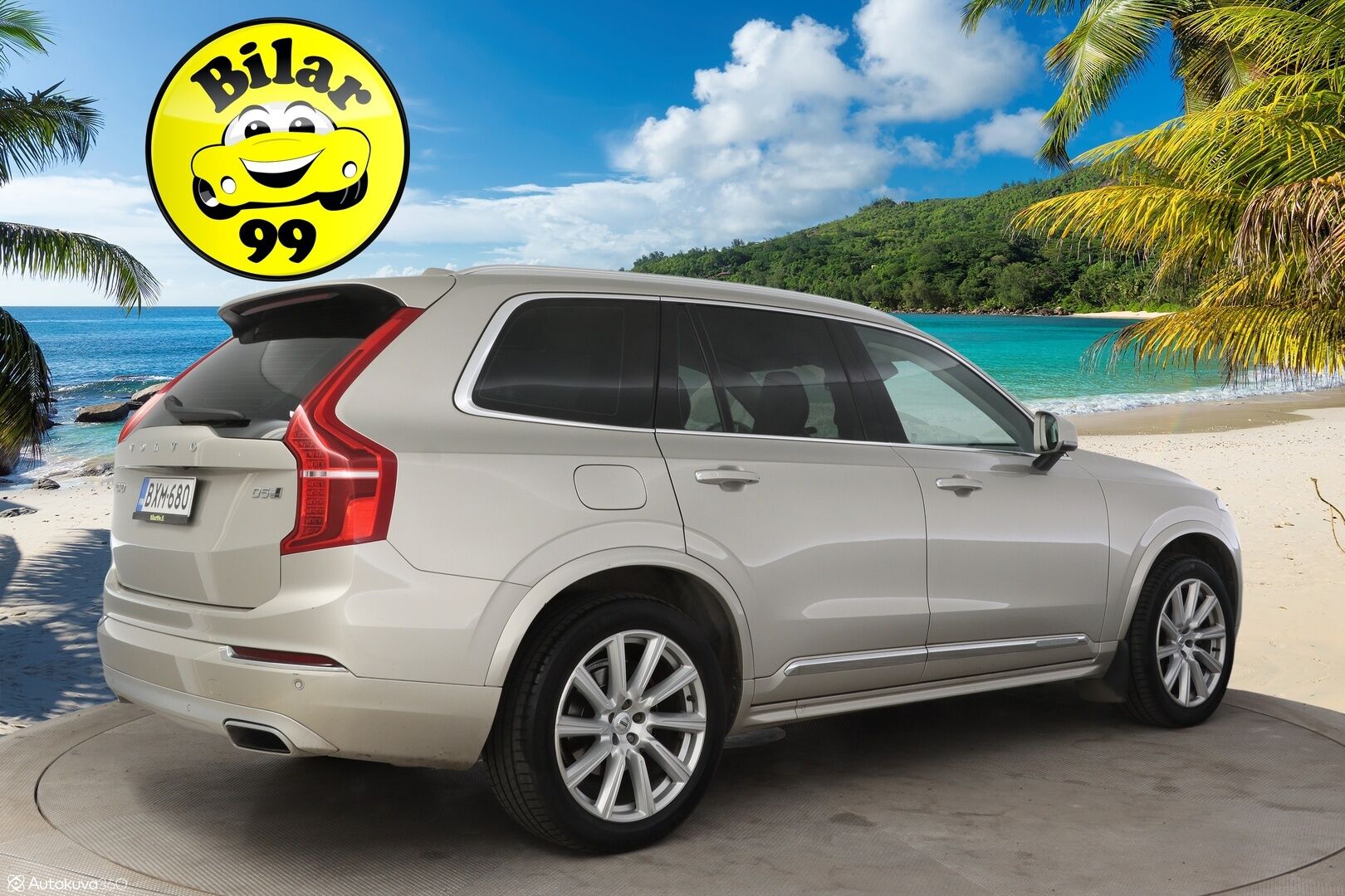 Volvo XC90 2019 D5 AWD Inscription aut * 7-P / Kamera / PilotAssist / Webasto / Muistipenkit / Vetokoukku / Nahkasisusta / Navi * - 2,99 % KORKOTARJOUS TÄHÄN AUTOON - * Jakohihna juuri vaihdettu / Suomi-auto / 2x Vanteet & Renkaat *