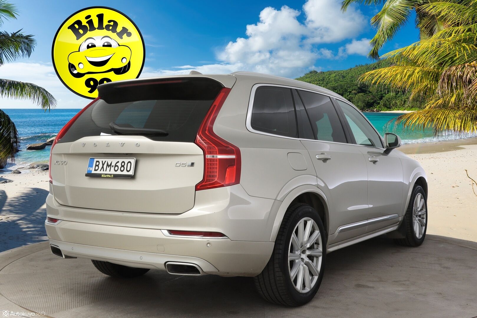 Volvo XC90 2019 D5 AWD Inscription aut * 7-P / Kamera / PilotAssist / Webasto / Muistipenkit / Vetokoukku / Nahkasisusta / Navi * - 2,99 % KORKOTARJOUS TÄHÄN AUTOON - * Jakohihna juuri vaihdettu / Suomi-auto / 2x Vanteet & Renkaat *