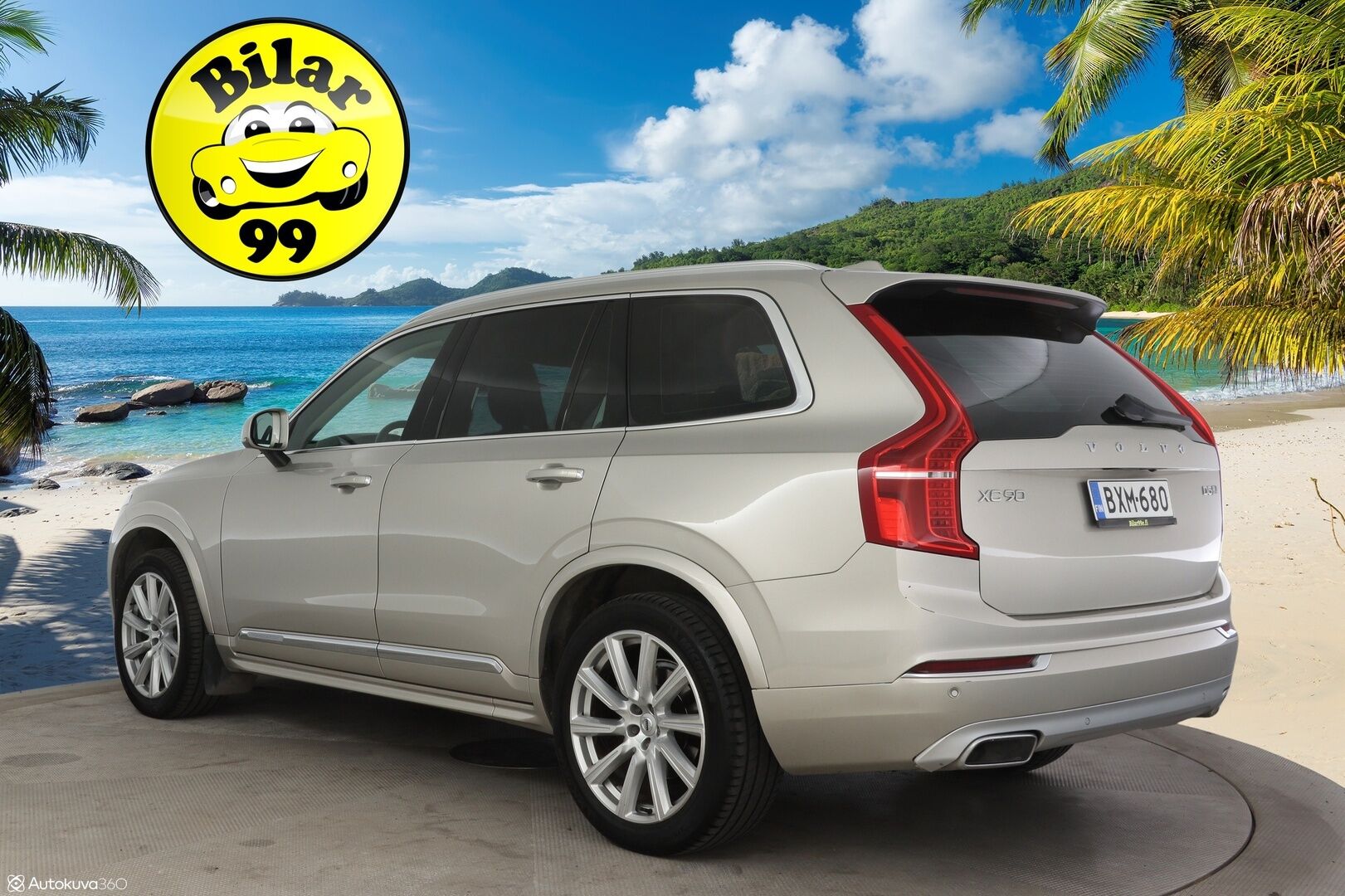 Volvo XC90 2019 D5 AWD Inscription aut * 7-P / Kamera / PilotAssist / Webasto / Muistipenkit / Vetokoukku / Nahkasisusta / Navi * - 2,99 % KORKOTARJOUS TÄHÄN AUTOON - * Jakohihna juuri vaihdettu / Suomi-auto / 2x Vanteet & Renkaat *