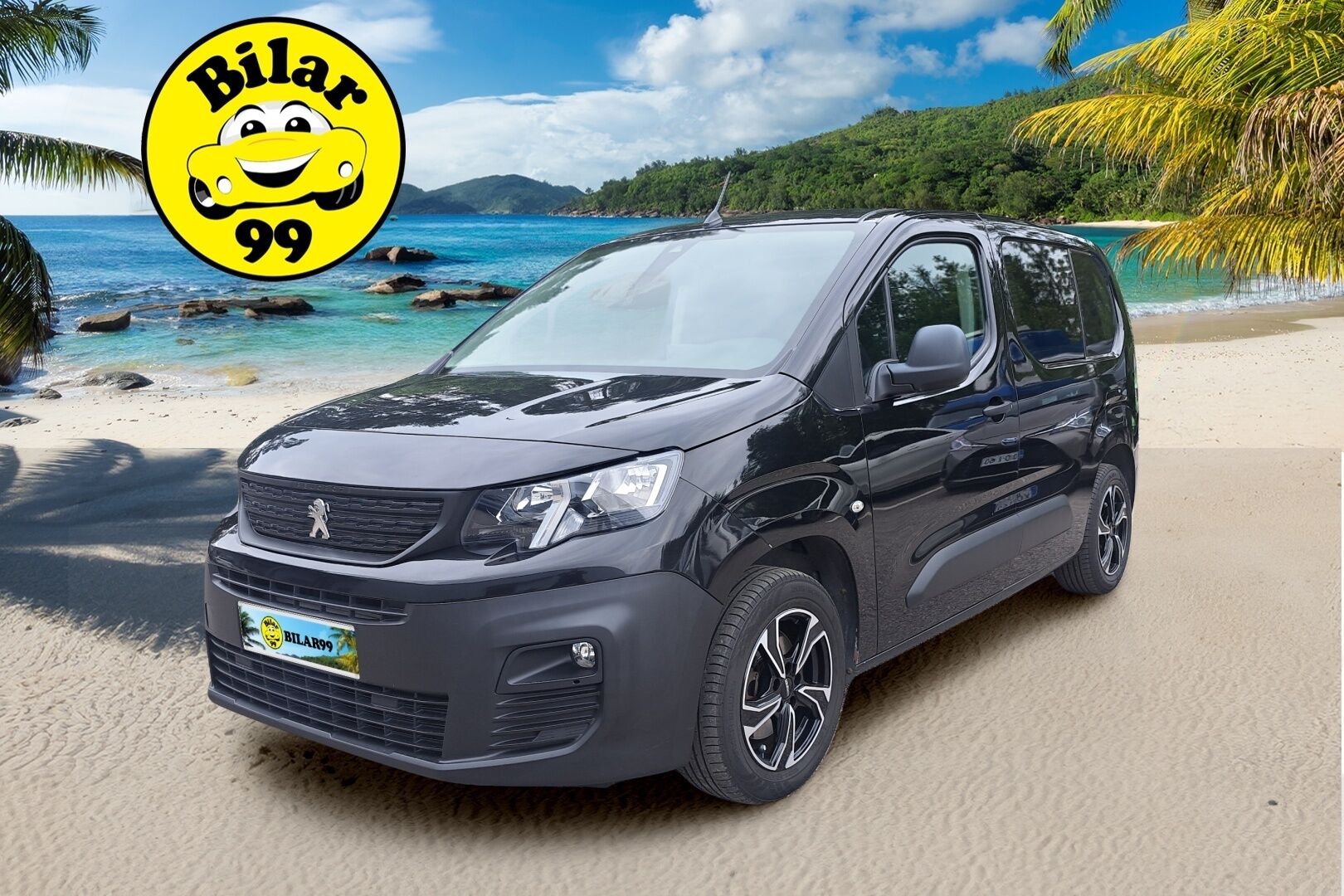 Peugeot Partner 2019 BlueHDi 130 EAT8-automaatti M - Kamera | Koukku | Navi | Webasto | Kahdet renkaat aluvantein | Jakohihna vaihdettu 2025