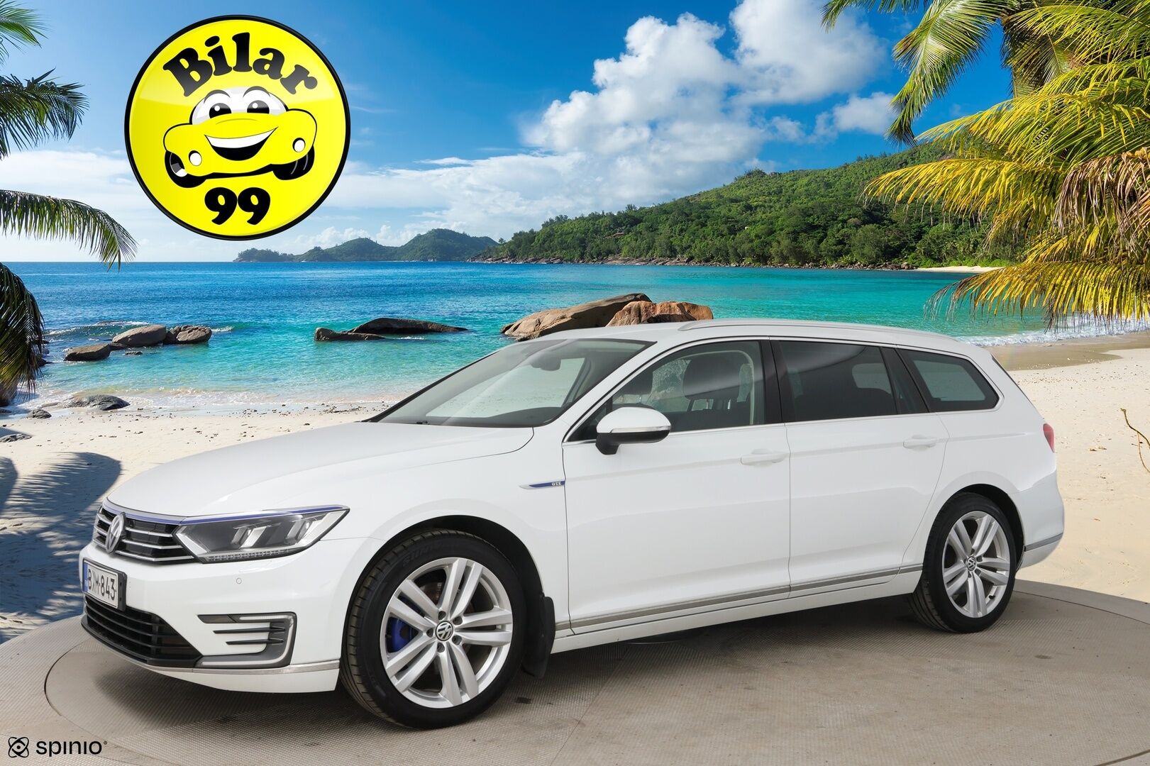 Volkswagen Passat 2017 Variant GTE Plug-In Hybrid 160 kW (218 hv) DSG-aut/ ACC / P. Kamera / ErgoComfort / 2x Renkaat / Huoltokirja / SoH 90.1%! - Akku vaihdettu suurempaan 2024! / SoH 90,1% - HULLUT AVAJAISHULINAT KORKOTARJOUS 3,29 %