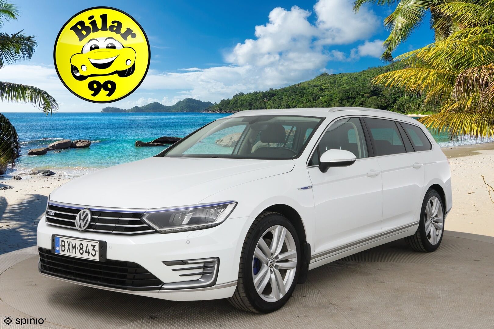 Volkswagen Passat 2017 Variant GTE Plug-In Hybrid 160 kW (218 hv) DSG-aut/ ACC / P. Kamera / ErgoComfort / 2x Renkaat / Huoltokirja / SoH 90.1%! - Akku vaihdettu suurempaan 2024! / SoH 90,1% - HULLUT AVAJAISHULINAT KORKOTARJOUS 3,29 %