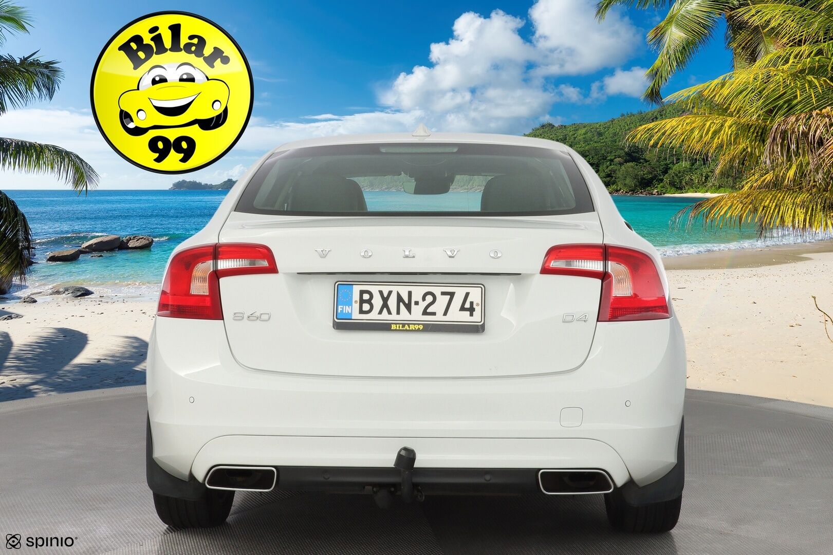 Volvo S60 2016 D4 Summum aut *Webasto / Nahat / Muistipenkki / Koukku / Tutkat / VOC* - Kahdet Volvon vanteet  / Jakohihna vaihdettu / Viimeisin huolto 02/2025