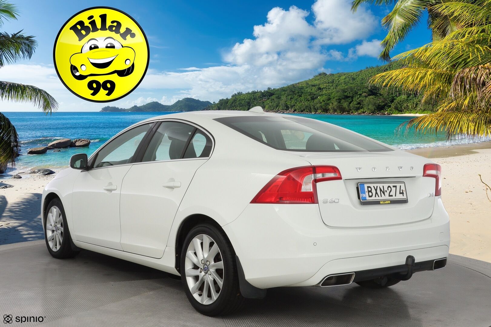 Volvo S60 2016 D4 Summum aut *Webasto / Nahat / Muistipenkki / Koukku / Tutkat / VOC* - Kahdet Volvon vanteet  / Jakohihna vaihdettu / Viimeisin huolto 02/2025