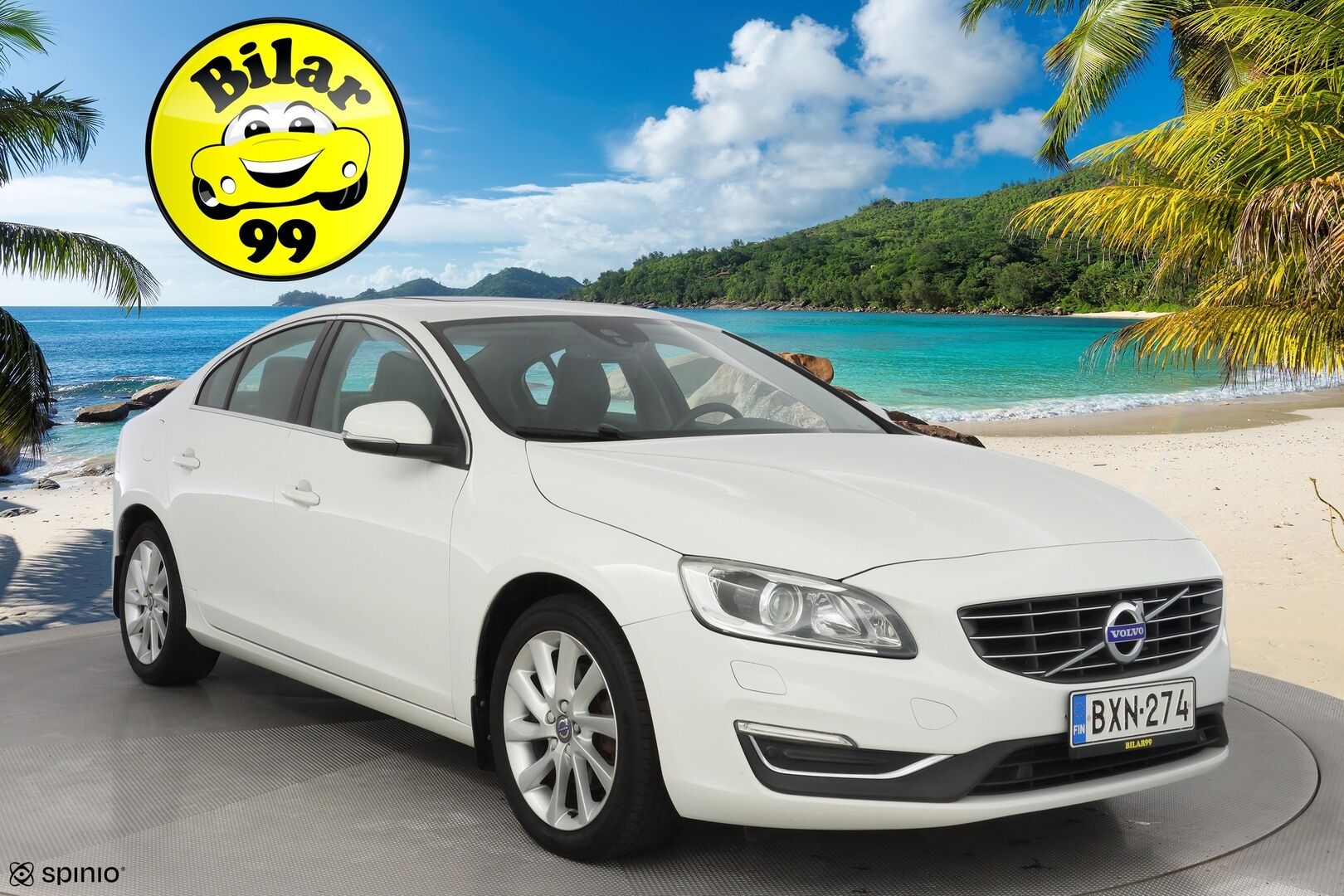 Volvo S60 2016 D4 Summum aut *Webasto / Nahat / Muistipenkki / Koukku / Tutkat / VOC* - Kahdet Volvon vanteet  / Jakohihna vaihdettu / Viimeisin huolto 02/2025