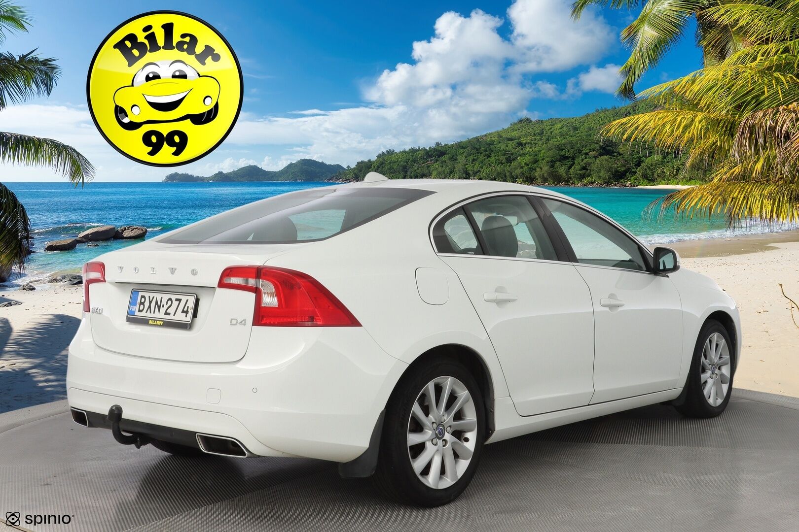 Volvo S60 2016 D4 Summum aut *Webasto / Nahat / Muistipenkki / Koukku / Tutkat / VOC* - Kahdet Volvon vanteet  / Jakohihna vaihdettu / Viimeisin huolto 02/2025