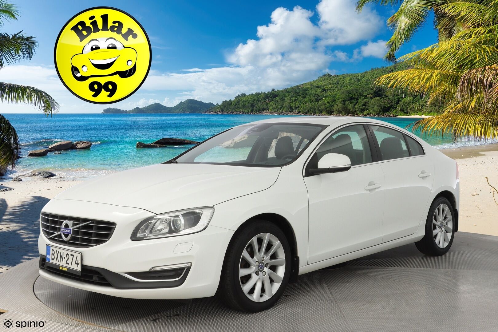 Volvo S60 2016 D4 Summum aut *Webasto / Nahat / Muistipenkki / Koukku / Tutkat / VOC* - Kahdet Volvon vanteet  / Jakohihna vaihdettu / Viimeisin huolto 02/2025