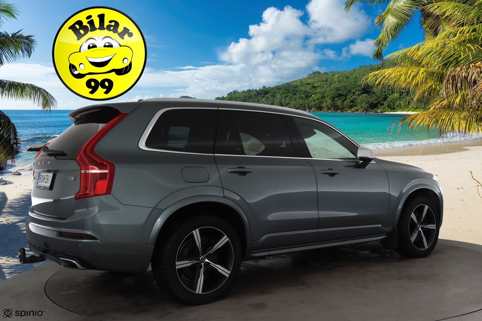 Volvo XC90 2019 T8 AWD R-Design aut * HUD / Panorama /Pilot assist / 7-Paikkainen / Muistipenkit /  Harman&Kardon / 360-Kamera * - Suomi-auto / Merkkihuollettu / Kahdet renkaat