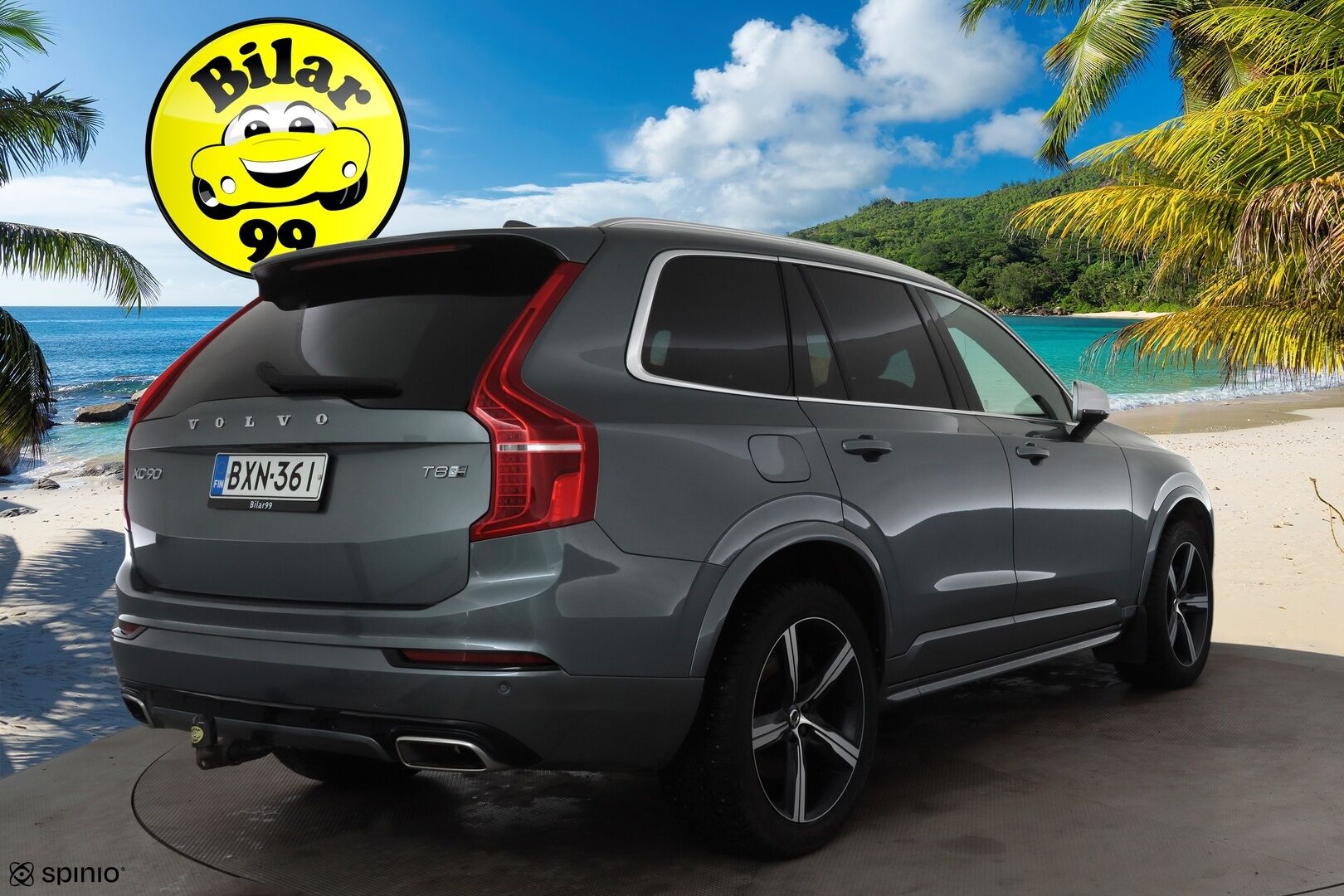 Volvo XC90 2019 T8 AWD R-Design aut * HUD / Panorama /Pilot assist / 7-Paikkainen / Muistipenkit /  Harman&Kardon / 360-Kamera * - Suomi-auto / Merkkihuollettu / Kahdet renkaat