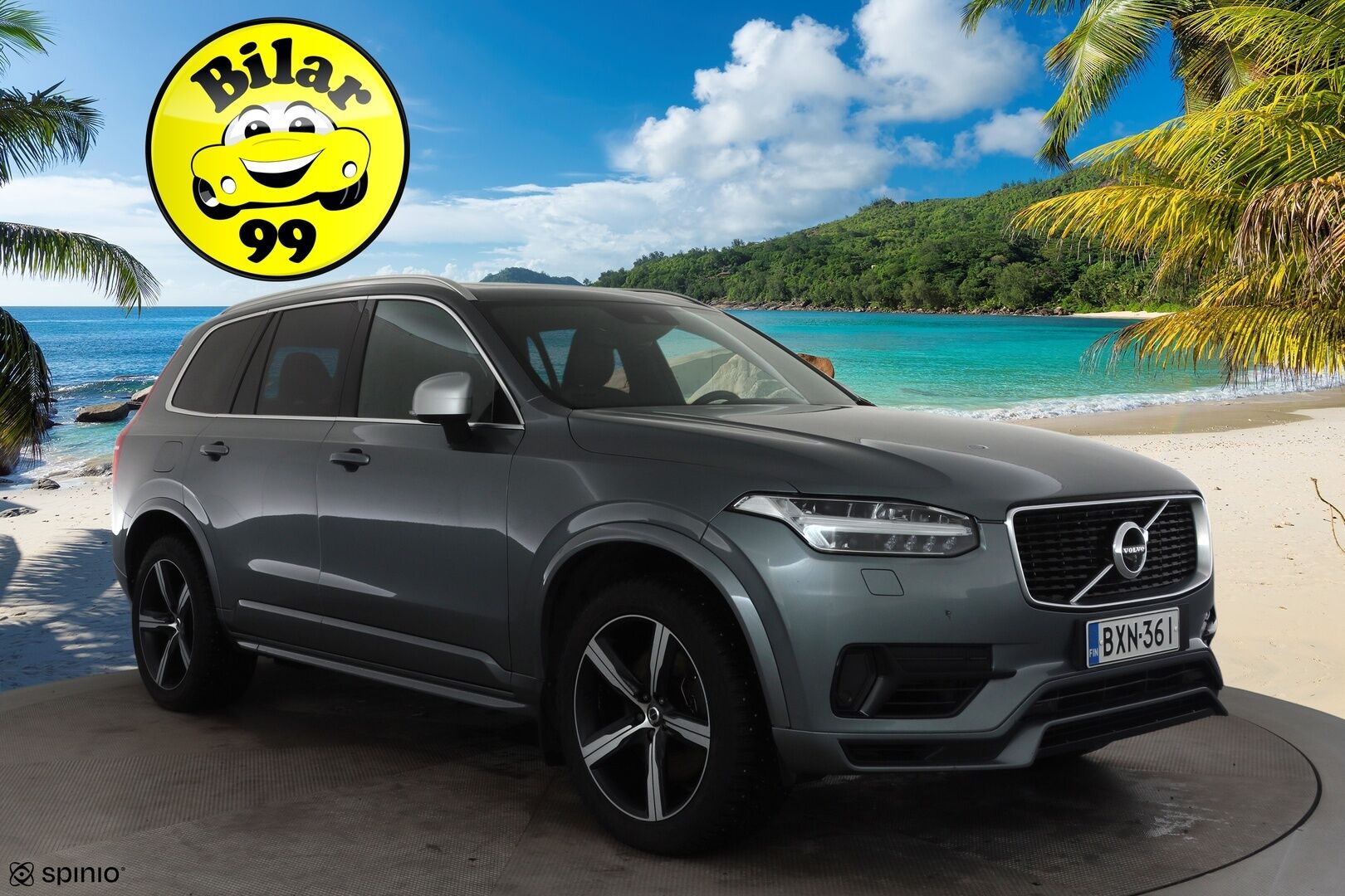 Volvo XC90 2019 T8 AWD R-Design aut * HUD / Panorama /Pilot assist / 7-Paikkainen / Muistipenkit /  Harman&Kardon / 360-Kamera * - Suomi-auto / Merkkihuollettu / Kahdet renkaat