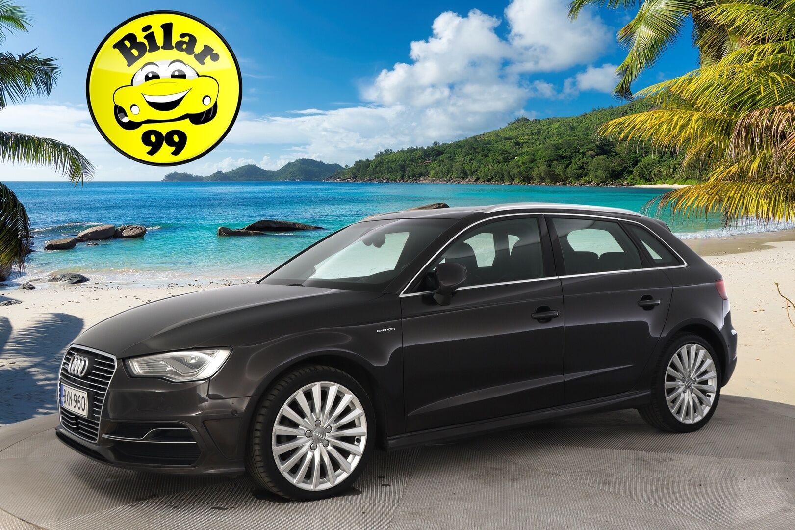 Audi e-tron 2015 A3 Sportback e-tron Viistoperä *Myydään Huutokaupat.com* - *B&O / ACC / Kattoluukku / Sporttinahat / Navi / Blis / 2x Vanteet ja renkaat*