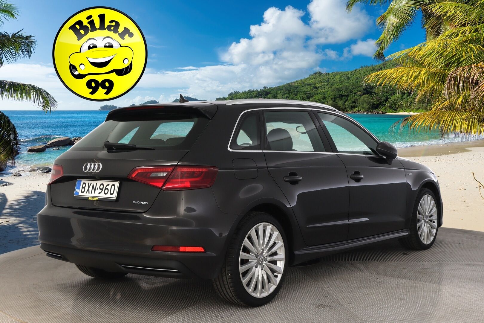 Audi e-tron 2015 A3 Sportback e-tron Viistoperä *Myydään Huutokaupat.com* - *B&O / ACC / Kattoluukku / Sporttinahat / Navi / Blis / 2x Vanteet ja renkaat*