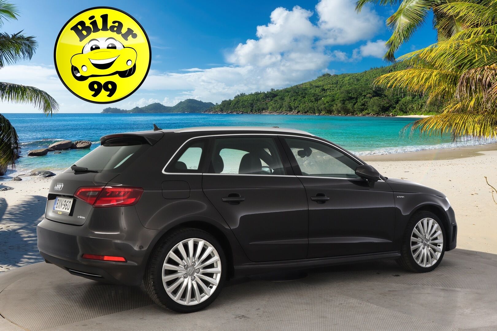 Audi e-tron 2015 A3 Sportback e-tron Viistoperä *Myydään Huutokaupat.com* - *B&O / ACC / Kattoluukku / Sporttinahat / Navi / Blis / 2x Vanteet ja renkaat*
