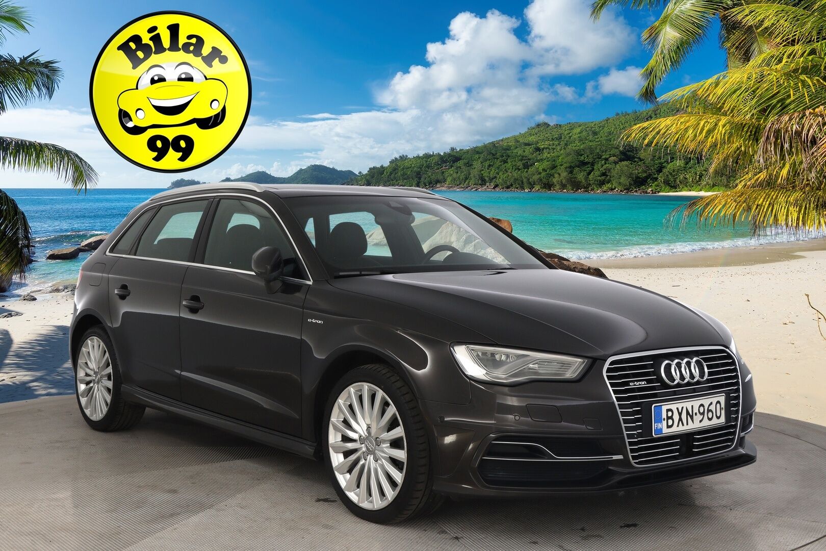 Audi e-tron 2015 A3 Sportback e-tron Viistoperä *Myydään Huutokaupat.com* - *B&O / ACC / Kattoluukku / Sporttinahat / Navi / Blis / 2x Vanteet ja renkaat*