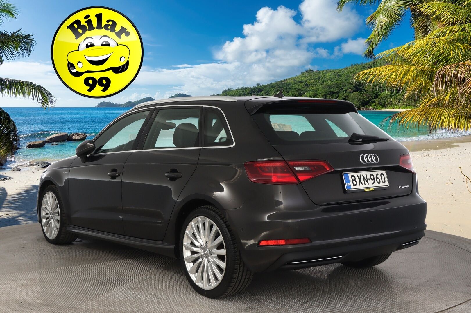 Audi e-tron 2015 A3 Sportback e-tron Viistoperä *Myydään Huutokaupat.com* - *B&O / ACC / Kattoluukku / Sporttinahat / Navi / Blis / 2x Vanteet ja renkaat*
