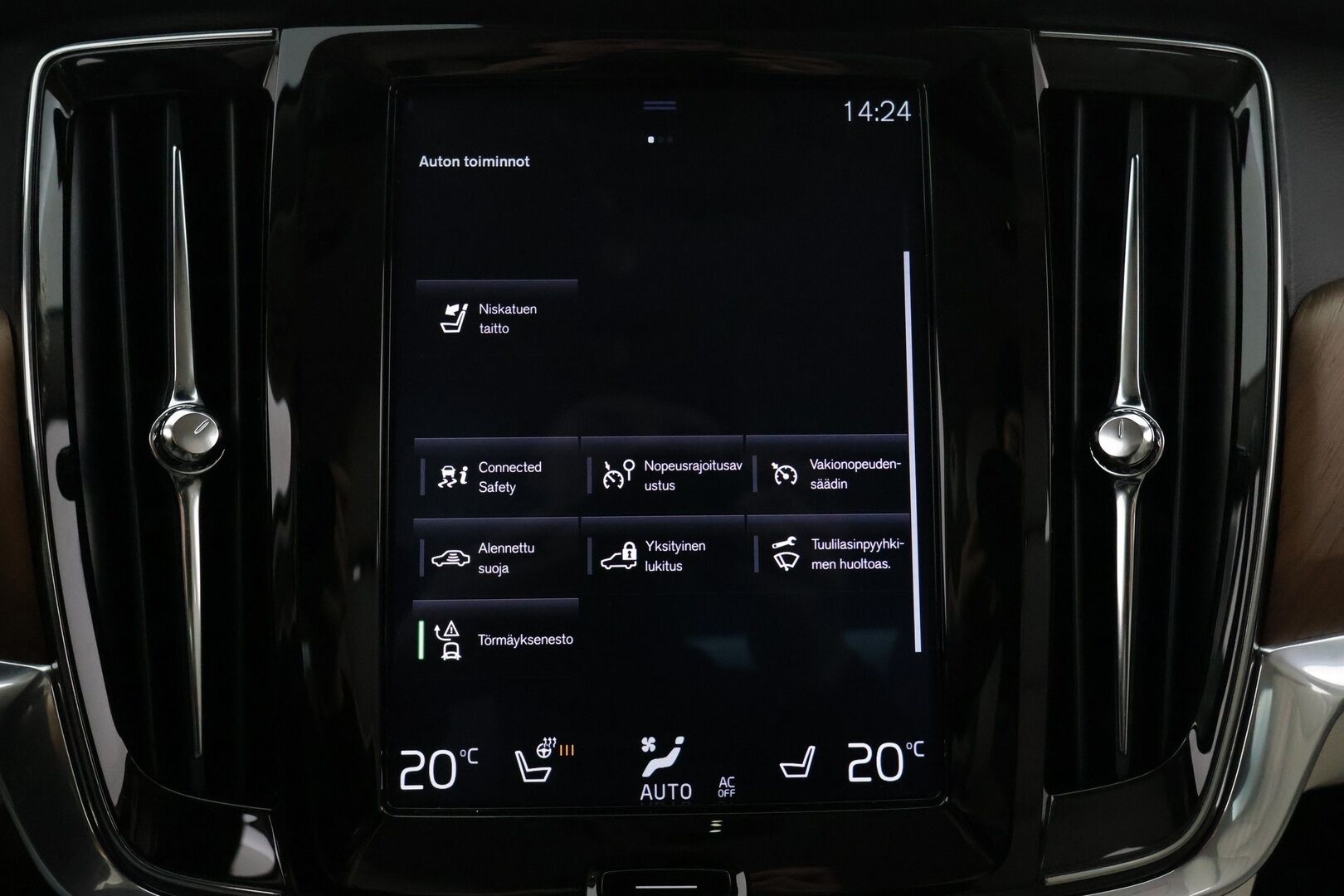 Volvo S90 2019 T8 AWD Business Inscription aut - PA-lisälämmitin / Pilot Assist / Harman/Kardon / Tutkat / Sporttipenkki Muistilla / KeylessGo / Vaalea nahkasisusta / Navi 