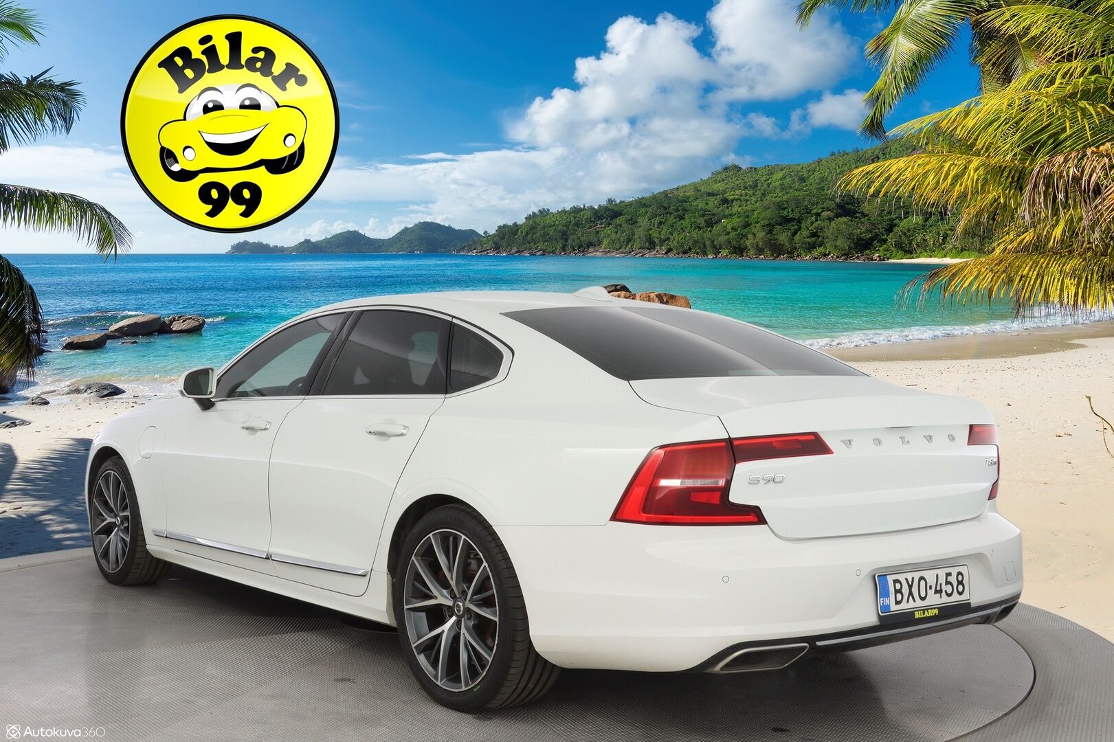 Volvo S90 2019 T8 AWD Business Inscription aut - PA-lisälämmitin / Pilot Assist / Harman/Kardon / Tutkat / Sporttipenkki Muistilla / KeylessGo / Vaalea nahkasisusta / Navi 