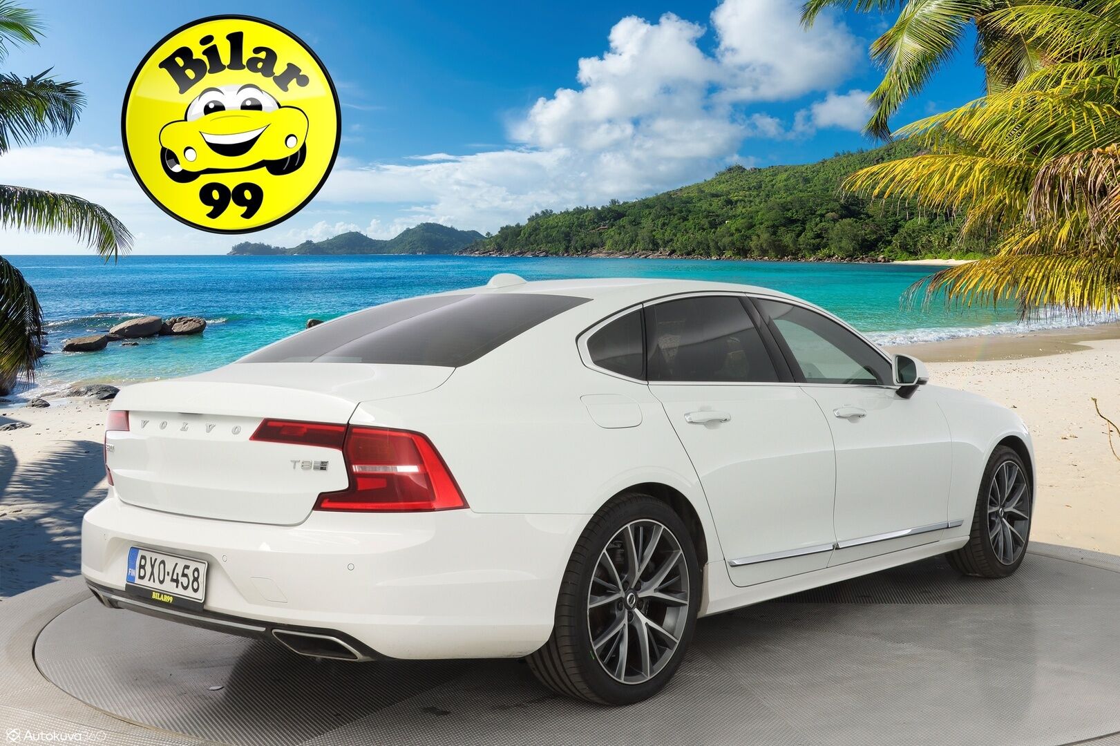 Volvo S90 2019 T8 AWD Business Inscription aut - PA-lisälämmitin / Pilot Assist / Harman/Kardon / Tutkat / Sporttipenkki Muistilla / KeylessGo / Vaalea nahkasisusta / Navi 