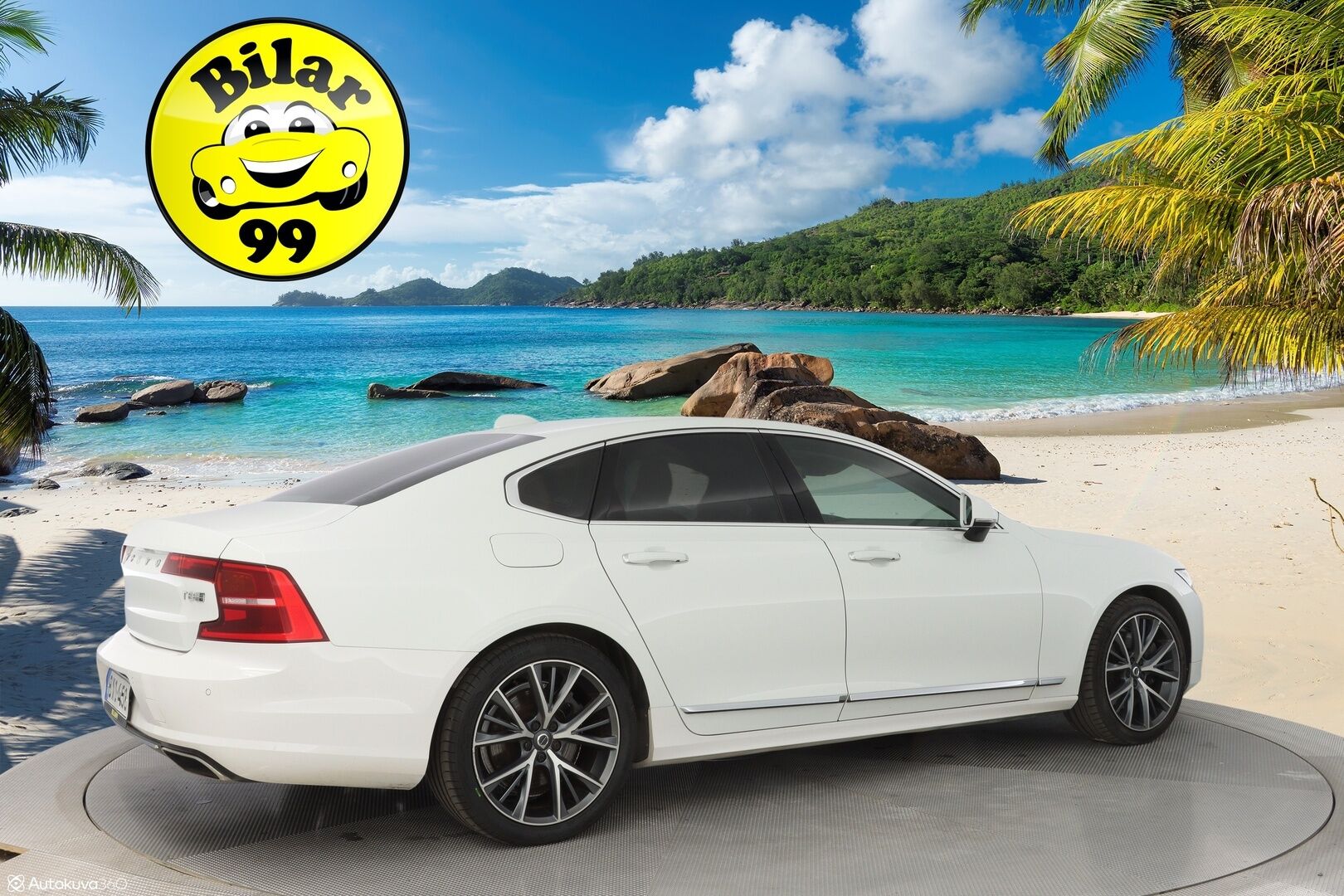 Volvo S90 2019 T8 AWD Business Inscription aut - PA-lisälämmitin / Pilot Assist / Harman/Kardon / Tutkat / Sporttipenkki Muistilla / KeylessGo / Vaalea nahkasisusta / Navi 