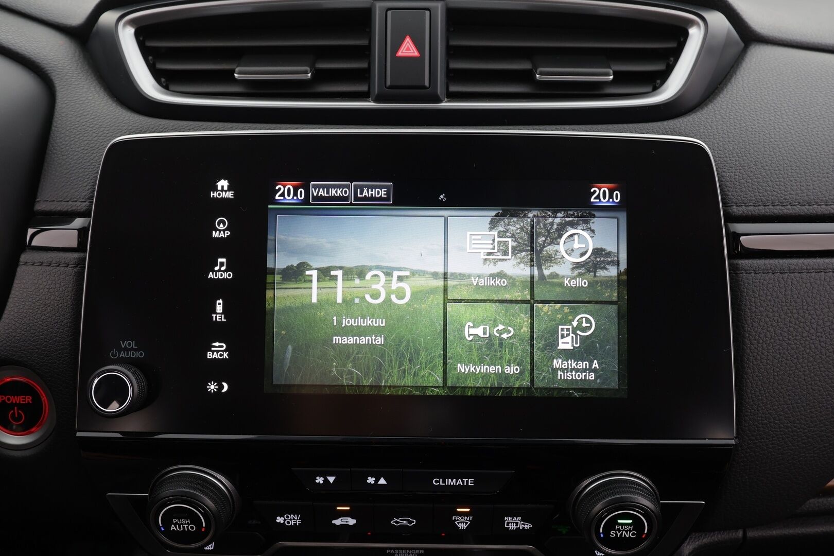 Honda CR-V 2020 Hybrid Elegance 2WD AT * ACC / P.kamera / LED / Navi / Lohkolämmitin / KeylessGo / Digimittaristo * - Suomi-auto / Kahdet renkaat aluvanteilla - HULLU BLACKWEEK KORKOTARJOUS 2,49%