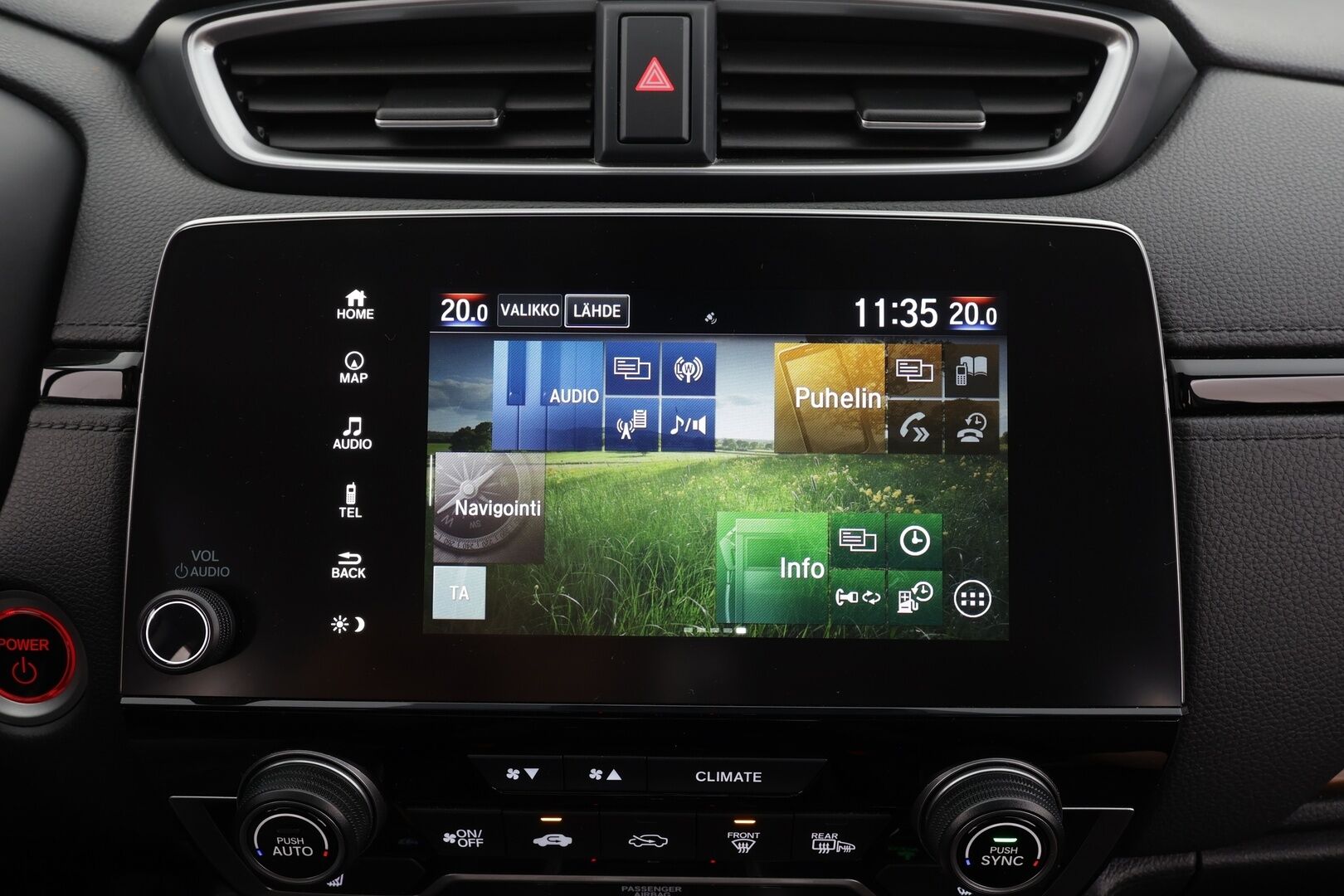 Honda CR-V 2020 Hybrid Elegance 2WD AT * ACC / P.kamera / LED / Navi / Lohkolämmitin / KeylessGo / Digimittaristo * - Suomi-auto / Kahdet renkaat aluvanteilla - HULLU BLACKWEEK KORKOTARJOUS 2,49%