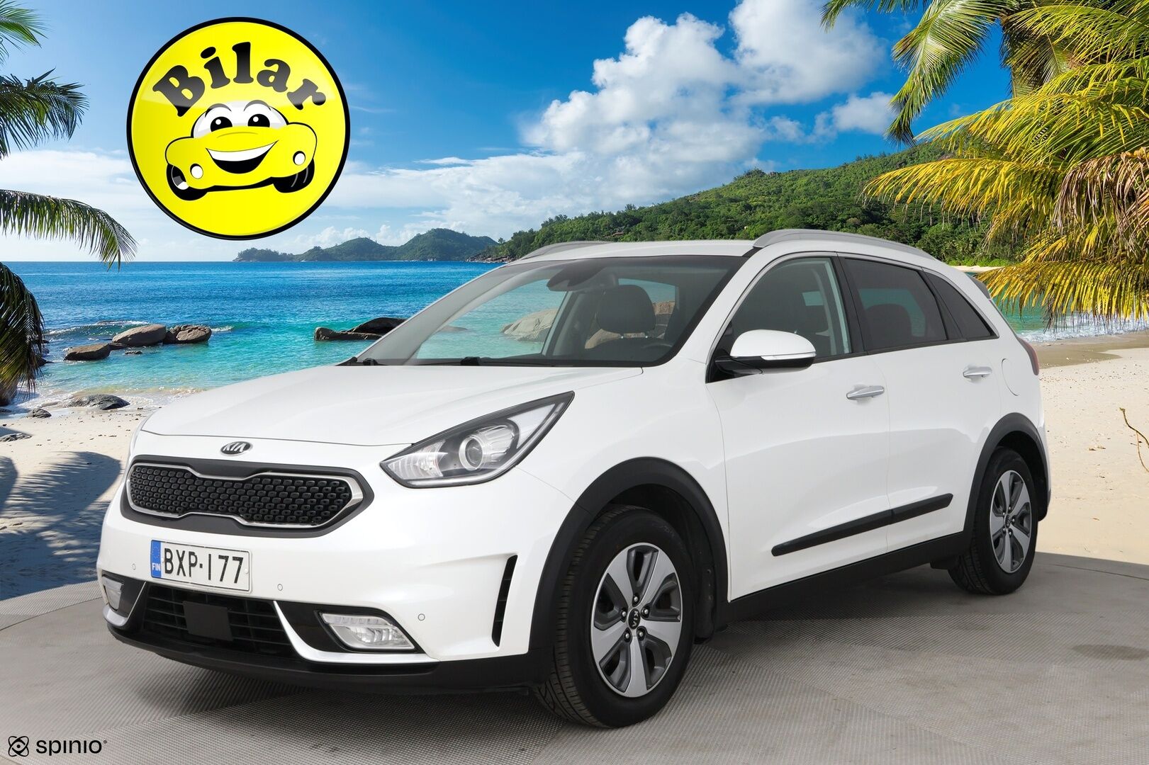 Kia Niro 2019 1,6 GDI Hybrid Edition DCT - | Adapt vak. | P-Kamera | JBL | Osanahat | Apple&Android | Suomi-Auto