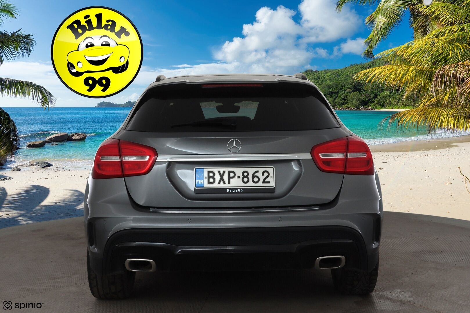 Mercedes-Benz GLA 2017 200 d 4Matic A AMG Line * Vakkari / Webasto / Bi-Xenon / P.tutkat / Sporttipenkit / Navi * - Kahdet renkaat aluvanteilla - HULLUT AVAJAISHULINAT KORKOTARJOUS 3,29 %