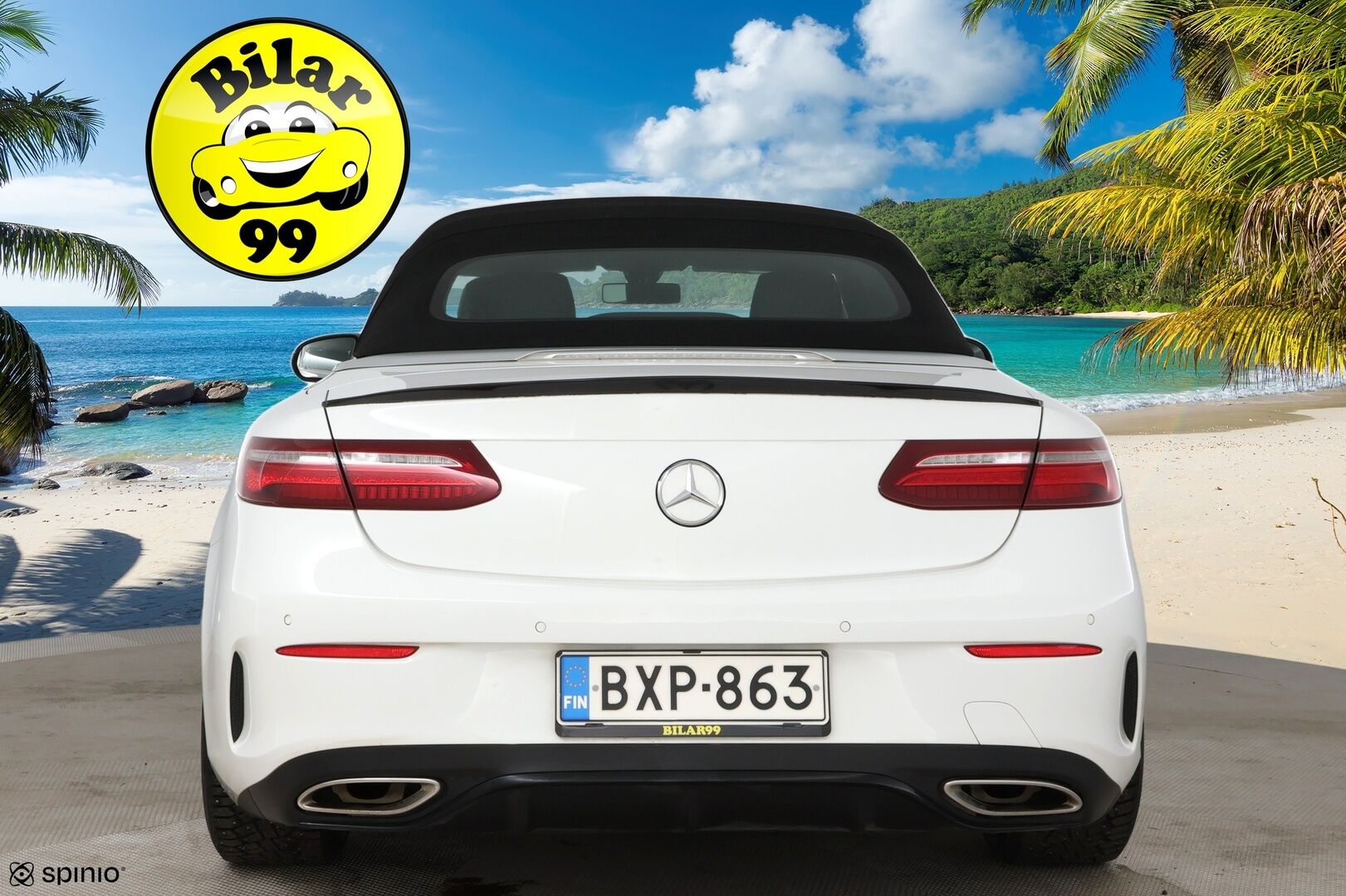 Mercedes-Benz E 2018 200 A Cabriolet Business AMG / Lämpökatto / Niskanlämmittimet / Nahat / Vakkari / BLIS / Ambientet / - Upea kokonaisuus! / 2x vanteet&renkaat / Hyvä huoltohistoria / Navi / Harvinaisuus!