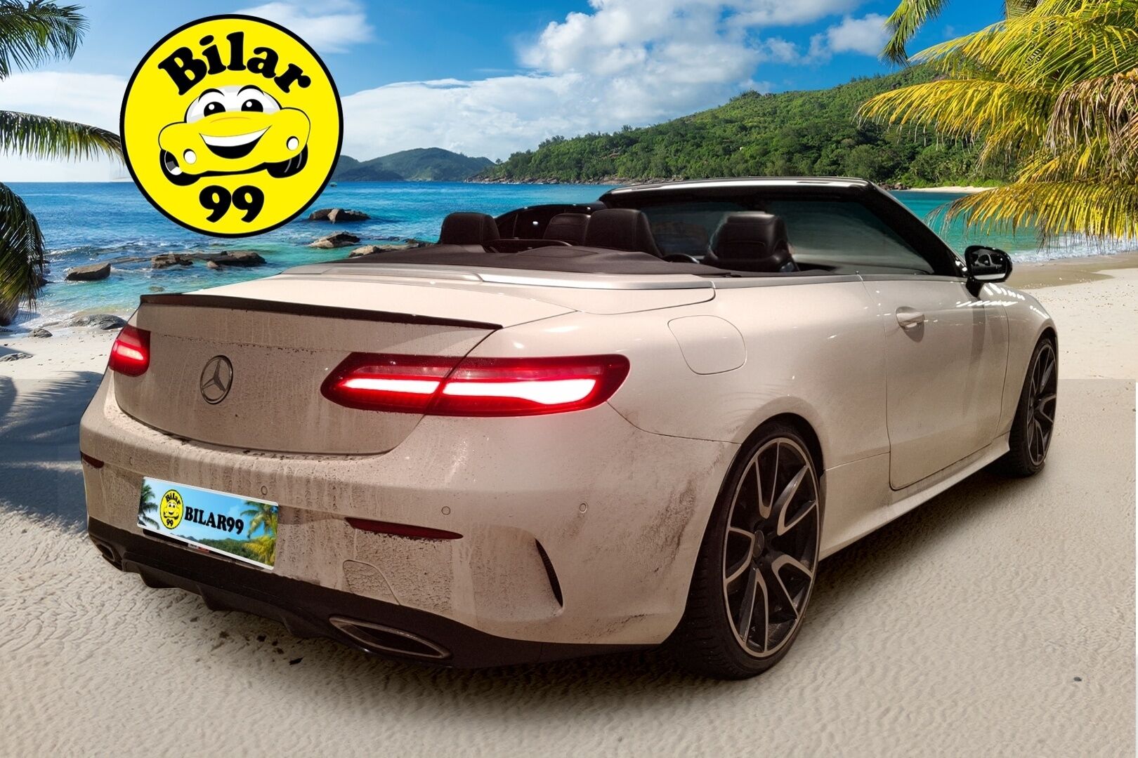 Mercedes-Benz E 2018 200 A Cabriolet Business AMG / Lämpökatto / Niskanlämmittimet / Nahat / Vakkari / BLIS / Ambientet / - Upea kokonaisuus! / 2x vanteet&renkaat / Hyvä huoltohistoria / Navi / Harvinaisuus! - HULLU BLACKWEEK KORKOTARJOUS 2,49%