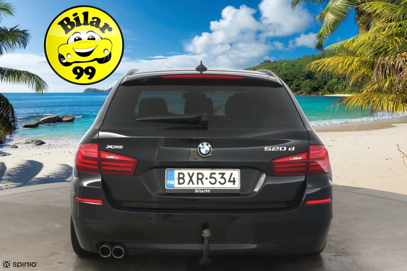 BMW 520 2015 F11 Touring 520d A xDrive Business * LCI / Vetokoukku / P-Tutkat / Vakkari * - * Lämmitettävä Ohjauspyörä / Sähkökontti / Bi-Xenon / Bluetooth *