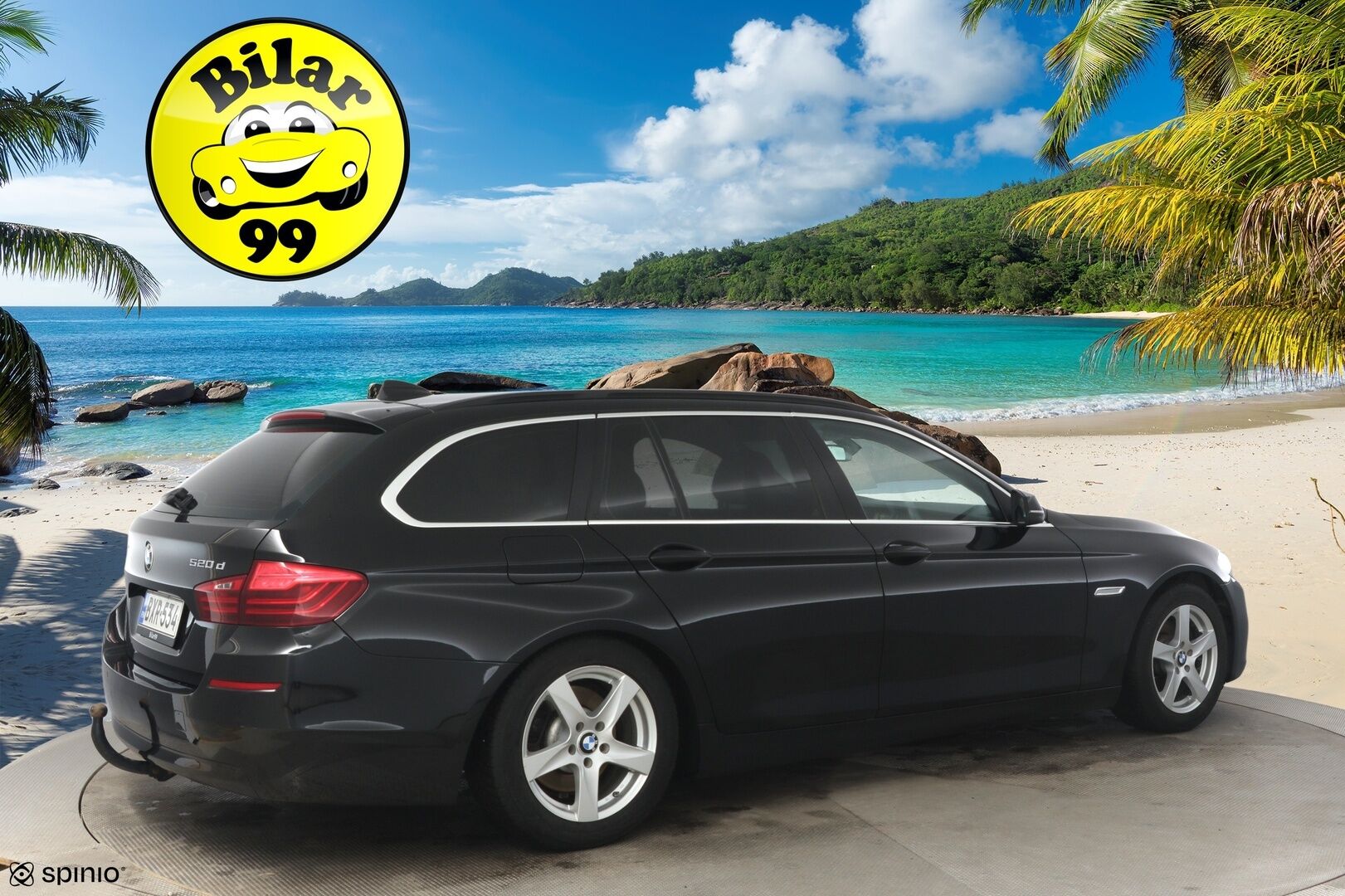 BMW 520 2015 F11 Touring 520d A xDrive Business * LCI / Vetokoukku / P-Tutkat / Vakkari * - * Lämmitettävä Ohjauspyörä / Sähkökontti / Bi-Xenon / Bluetooth *