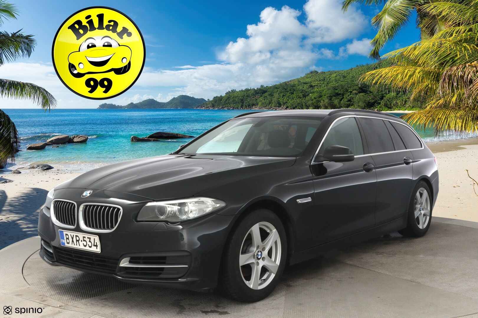 BMW 520 2015 F11 Touring 520d A xDrive Business * LCI / Vetokoukku / P-Tutkat / Vakkari * - *Lämmitettävä Ohjauspyörä / Sähkökontti / Bi-Xenon / Bluetooth/ Juuri katsastettu! * - HULLUT AVAJAISHULINAT KORKOTARJOUS 3,29 %