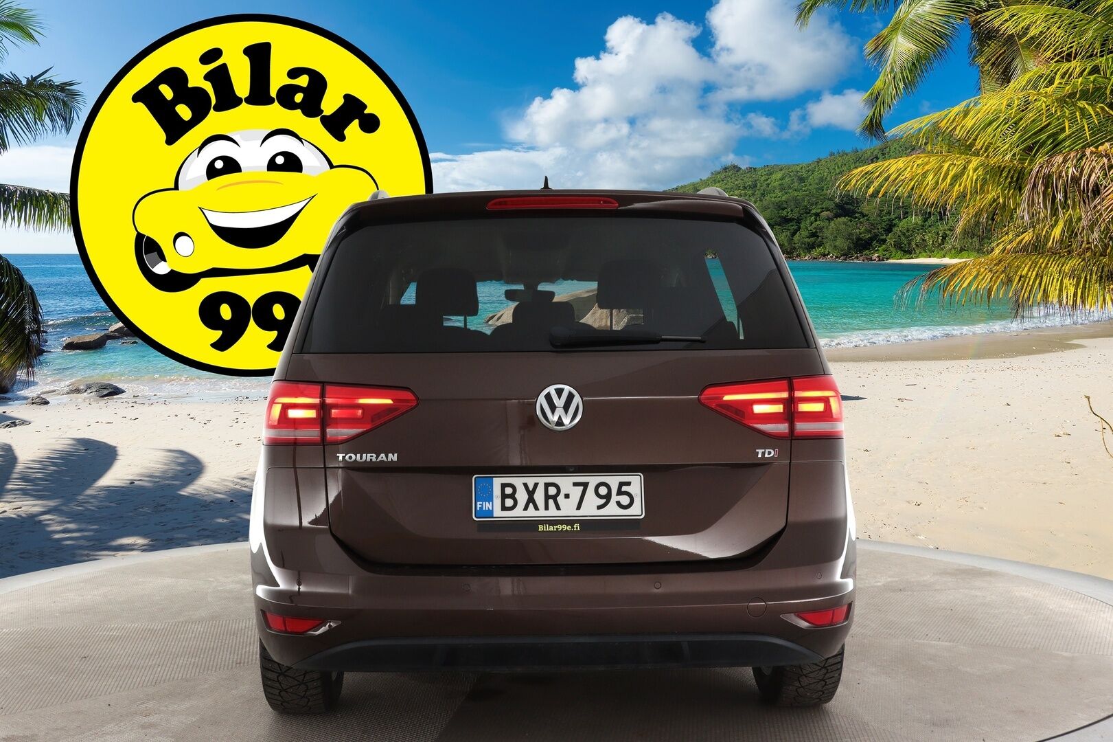 Volkswagen Touran 2016 Trendline 1,6 TDI 81 kW (110 hv) aut. ** Webasto / Navi / Adapt. vakkari / 7-paikkainen / Peruutuskamera **
