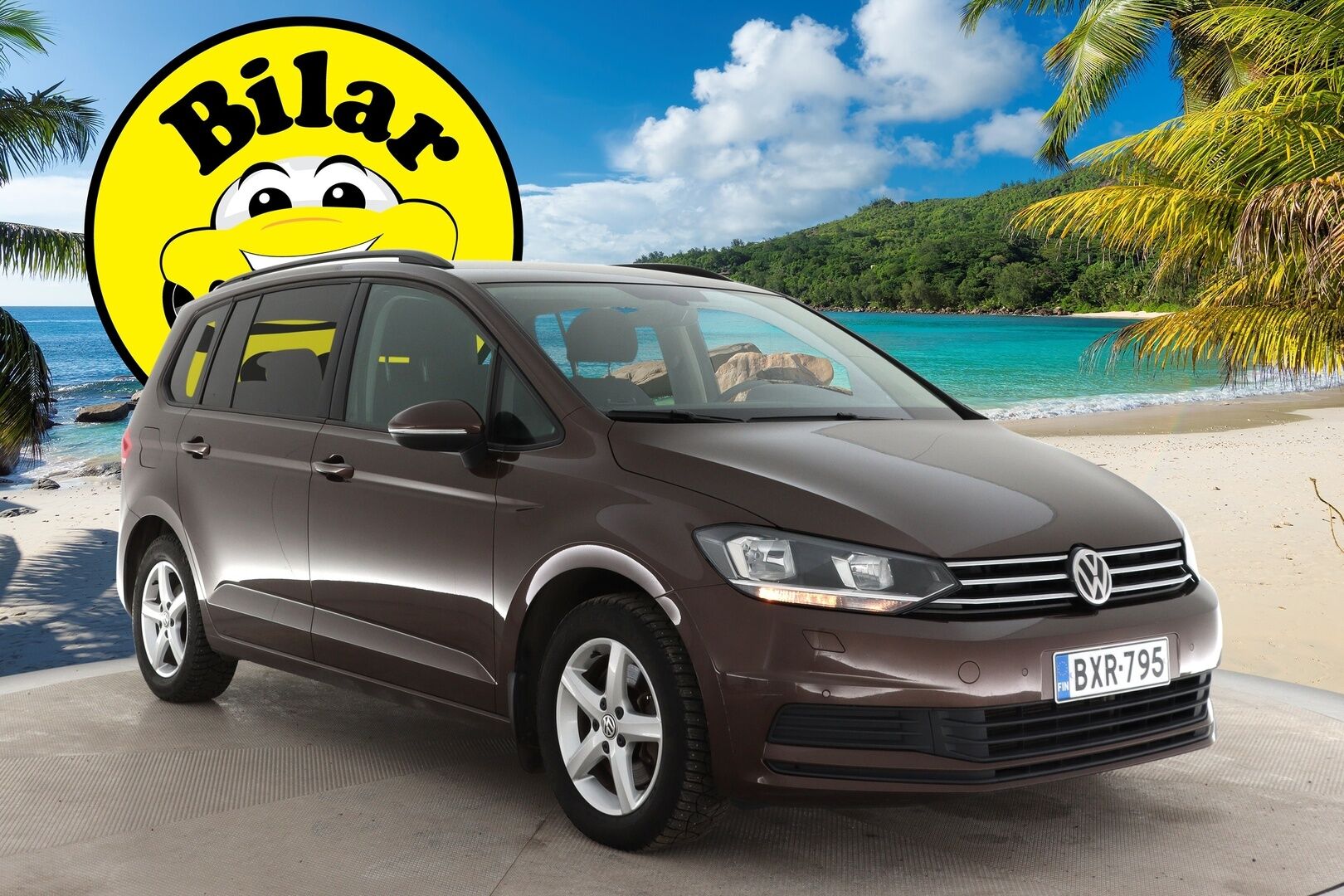 Volkswagen Touran 2016 Trendline 1,6 TDI 81 kW (110 hv) aut. ** Webasto / Navi / Adapt. vakkari / 7-paikkainen / Peruutuskamera **