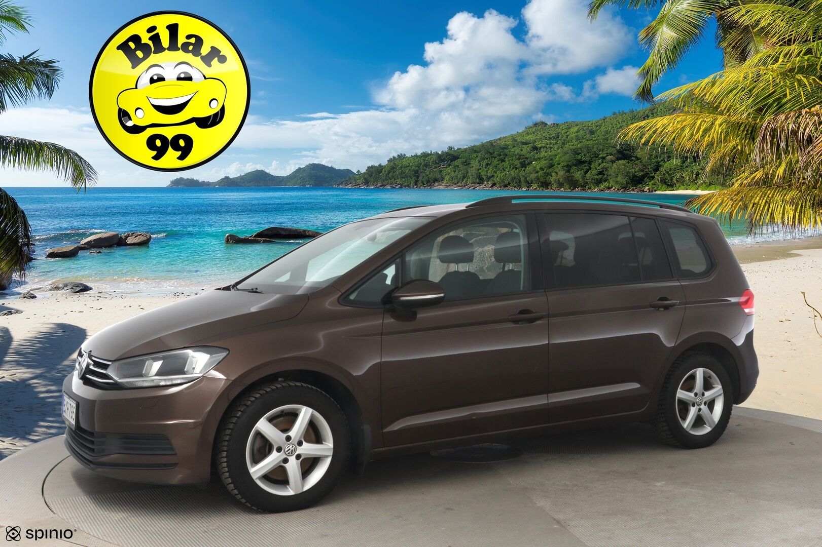 Volkswagen Touran 2016 Trendline 1,6 TDI 81 kW (110 hv) aut. 7-P *ACC / Webasto / Navi / P.Kamera* - 2x Aluvanteet & Renkaat