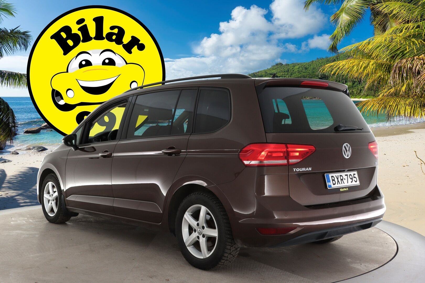 Volkswagen Touran 2016 Trendline 1,6 TDI 81 kW (110 hv) aut. ** Webasto / Navi / Adapt. vakkari / 7-paikkainen / Peruutuskamera **