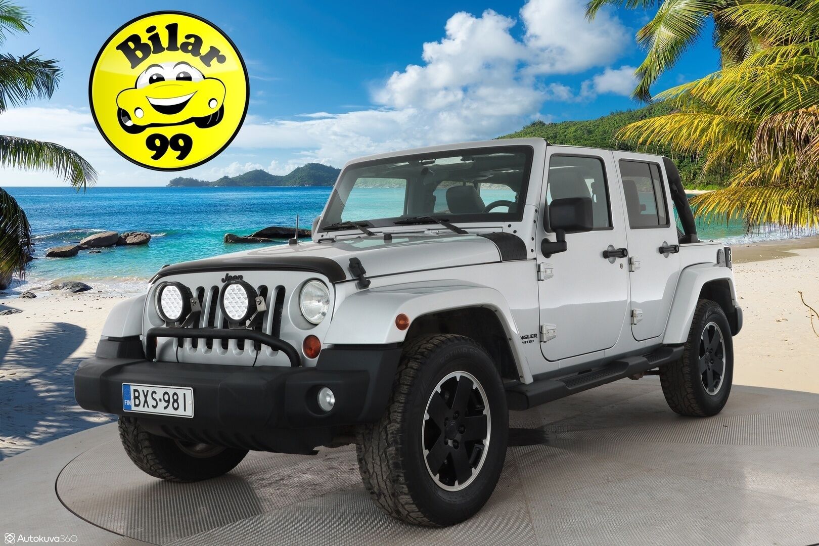 Jeep Wrangler 2012 2.8 CRD Unlimited - | Nahkasisusta | Vetotapavalitsin | Vetokoukku | Vakkari | Kova- sekä rättikatto | 