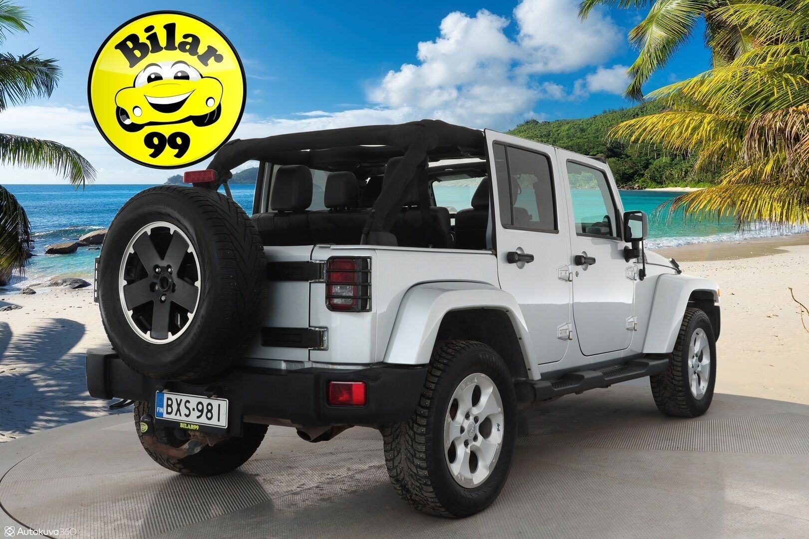 Jeep Wrangler 2012 2.8 CRD Unlimited - | Nahkasisusta | Vetotapavalitsin | Vetokoukku | Vakkari | Kova- sekä rättikatto | 