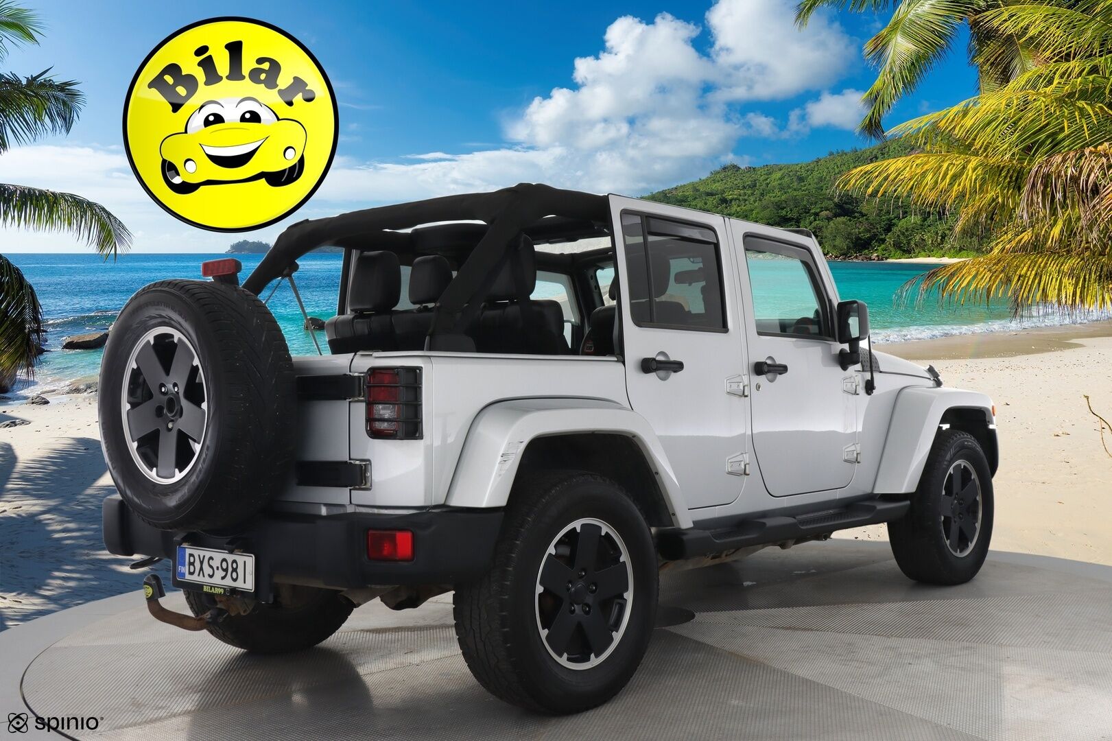 Jeep Wrangler 2012 2.8 CRD Unlimited - | Nahkasisusta | Vetotapavalitsin | Vetokoukku | Vakkari | Kova- sekä rättikatto | Juuri katsastettu |