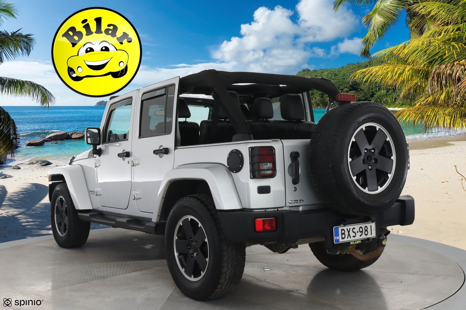 Jeep Wrangler 2012 2.8 CRD Unlimited - | Nahkasisusta | Vetotapavalitsin | Vetokoukku | Vakkari | Kova- sekä rättikatto | Juuri katsastettu |