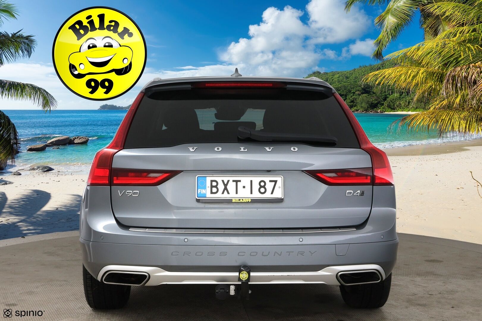 Volvo V90 Cross Country 2019 D4 AWD Plus // Suomi-Auto / Adapt.Vak / Webasto / NAVI / Keyless / Vetokoukku / Sähkökontti / Active-LED - Erinomaisesti pidetty Suomi-Volvo! - HULLUT VÄLIPÄIVÄT KORKOTARJOUS 2,49%